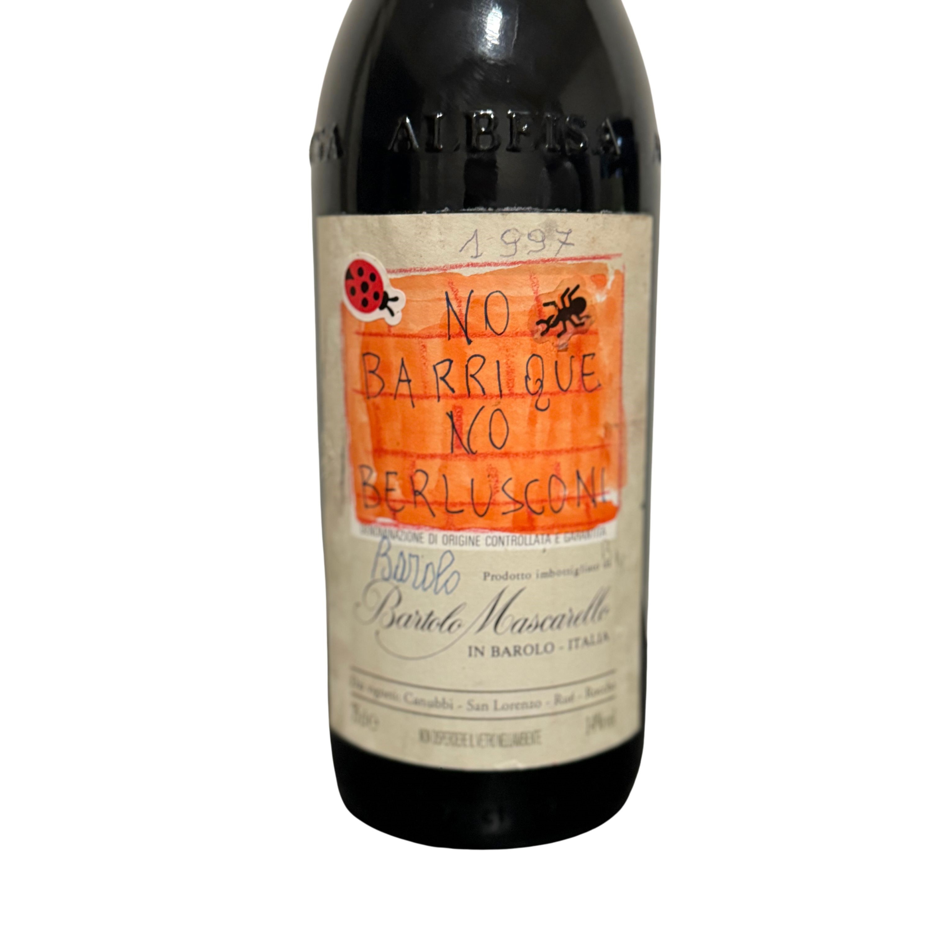 Bartolo Mascarello, Barolo No Barrique No Berlusconi 1997