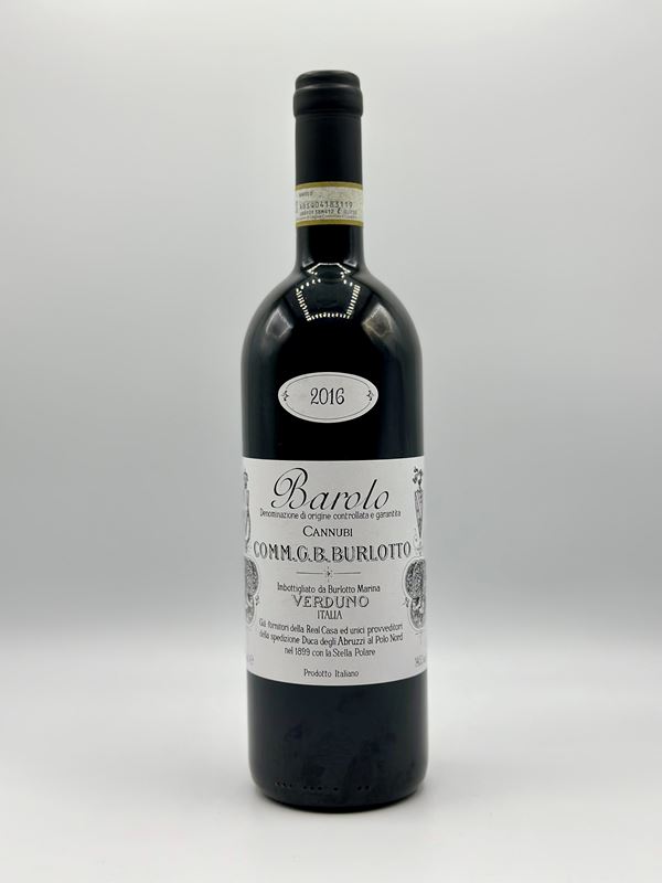 Comm. G. B. Burlotto, Barolo Cannubi  , 2016