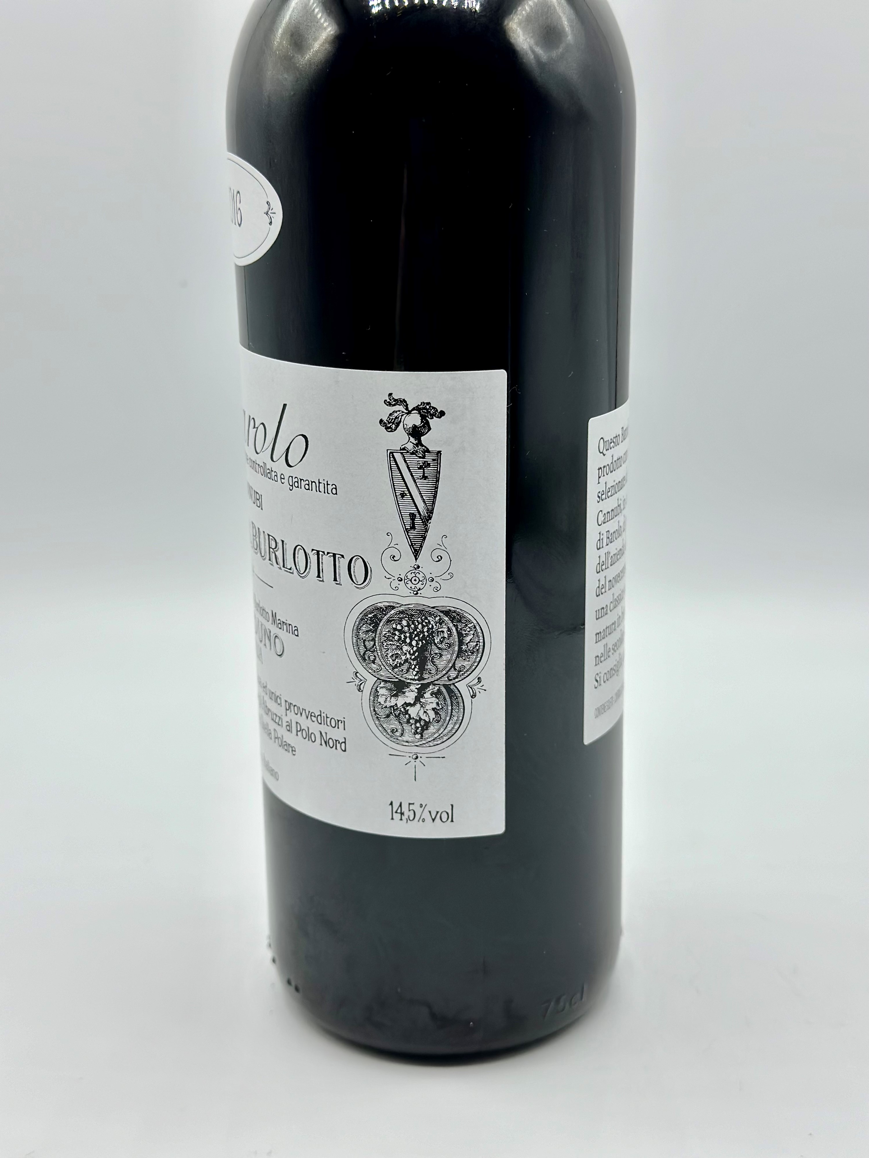 Comm. G. B. Burlotto, Barolo Cannubi , 2016