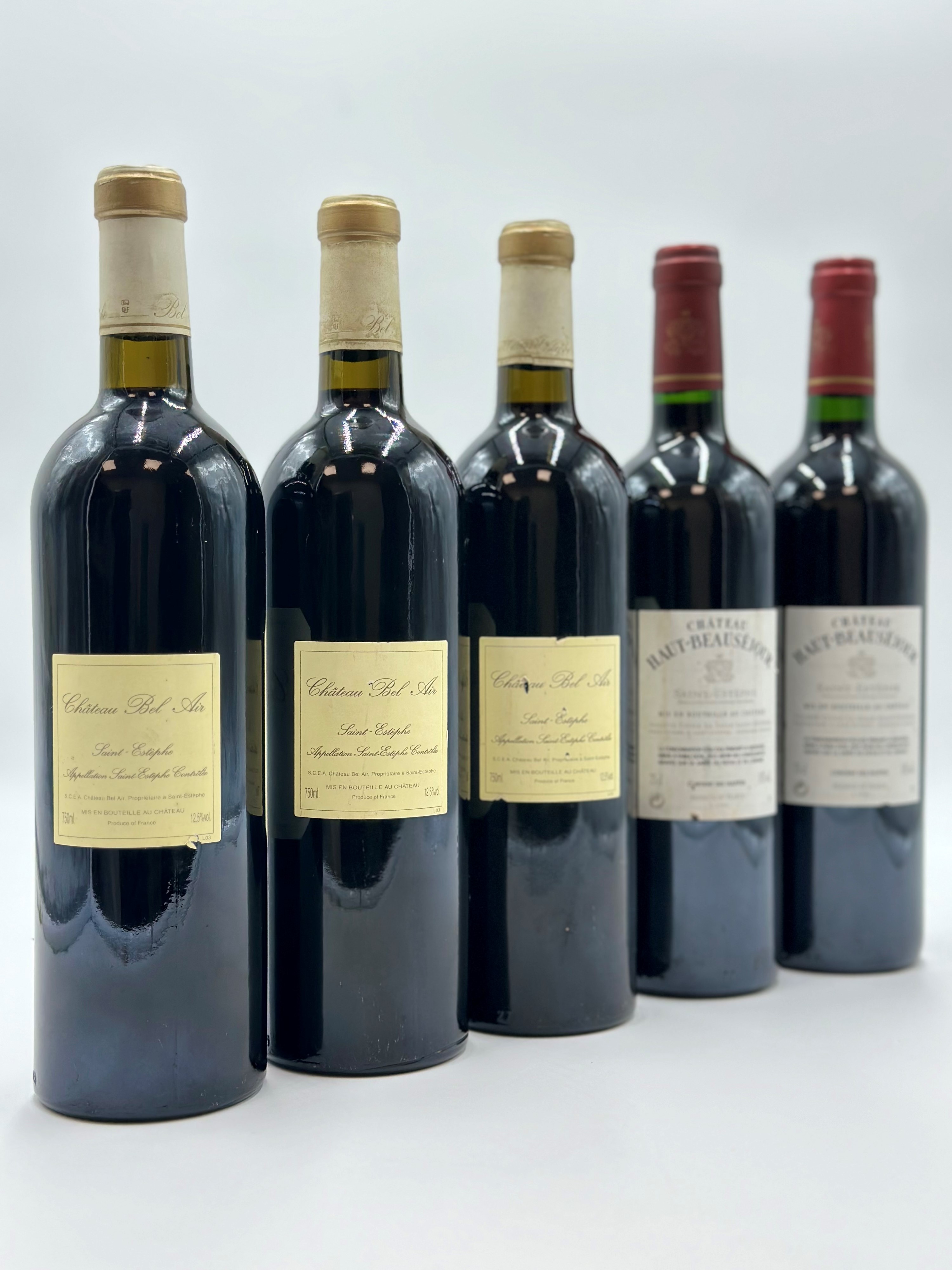 Selezione Saint Estephe, 3 Château Bel Air, 2 Château Haut - Beausèjour, 1999-2009