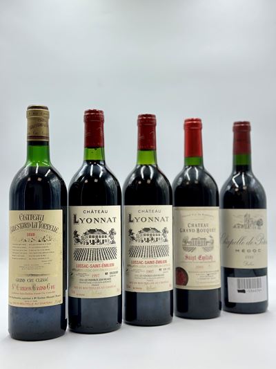 Selezione Saint Emilion, Château Balestard la Tonnelle, Chteau Lyonnat, Château Grand Bouquet, Ch...