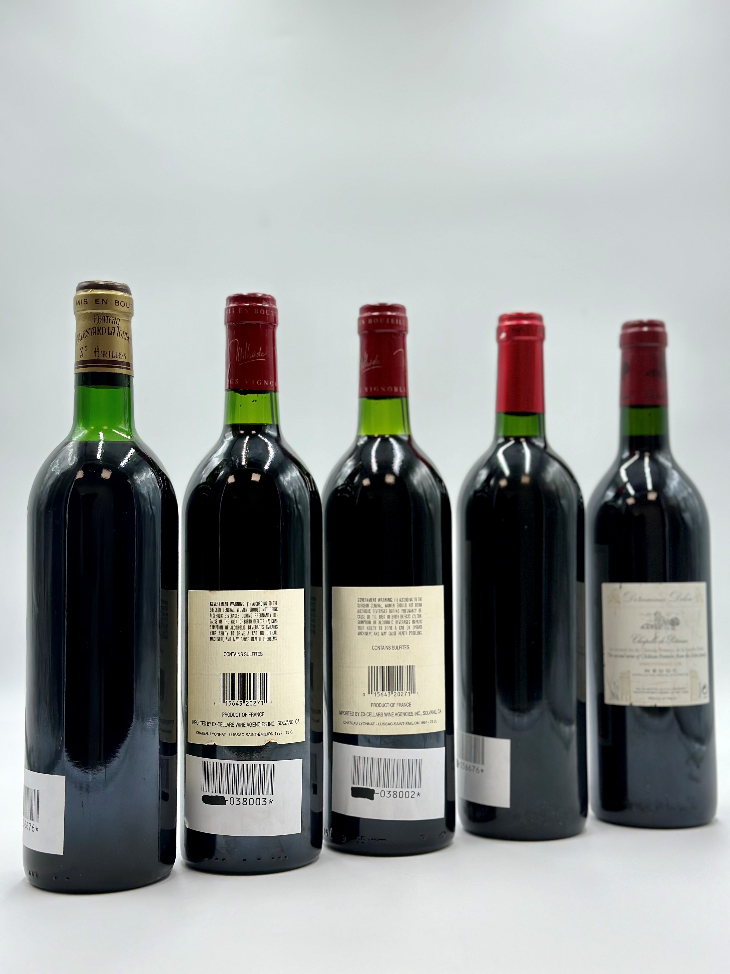 Selezione Saint Emilion, Château Balestard la Tonnelle, Chteau Lyonnat, Château Grand Bouquet, Ch...