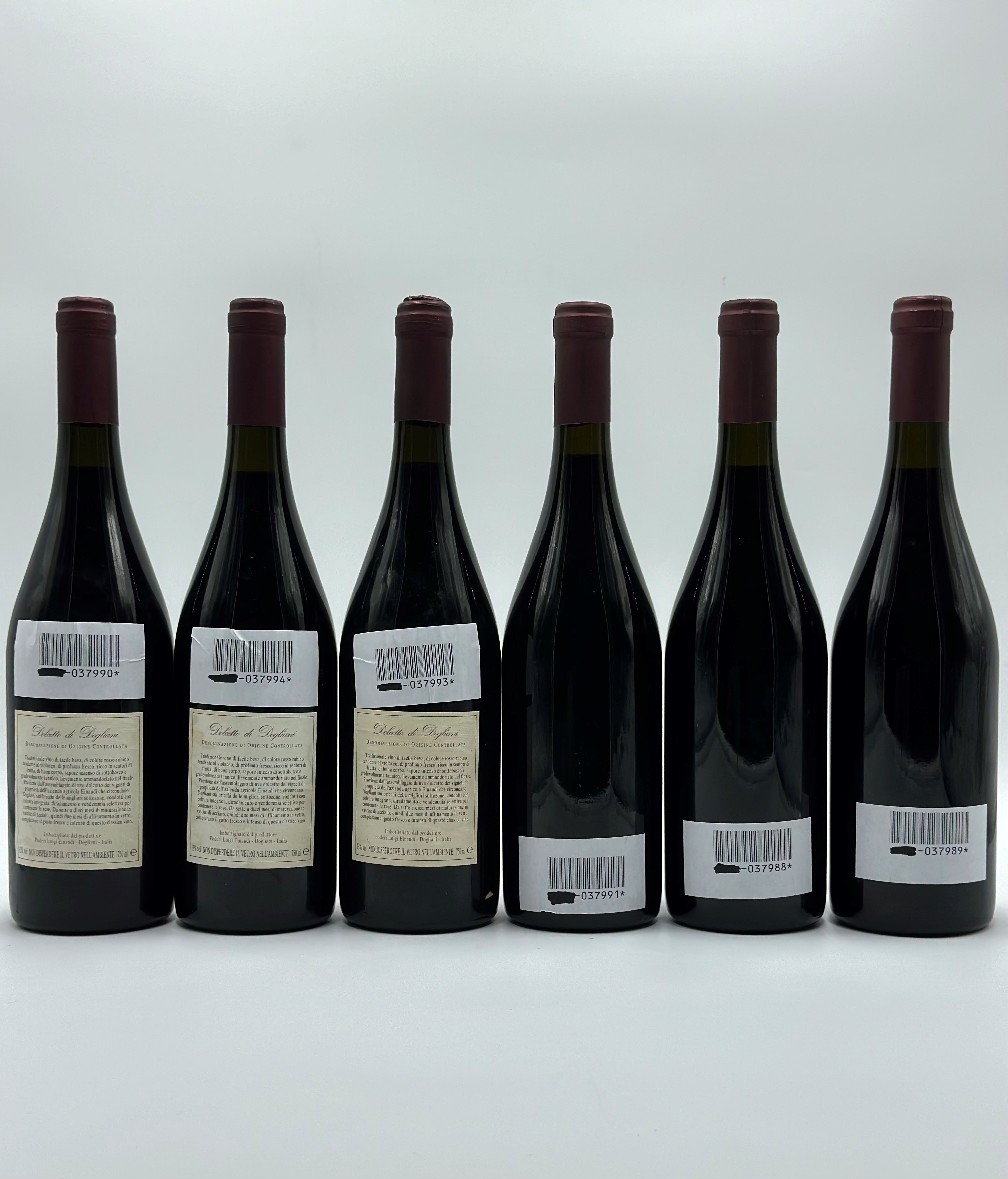 Poderi di Luigi Einaudi, Dolcetto di Dogliani, 1997-1999