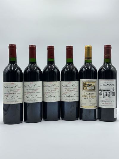 Selezione Bourgeois, Château Cissac, Château Coufran, Château Corconnac, 1995-1998-2010