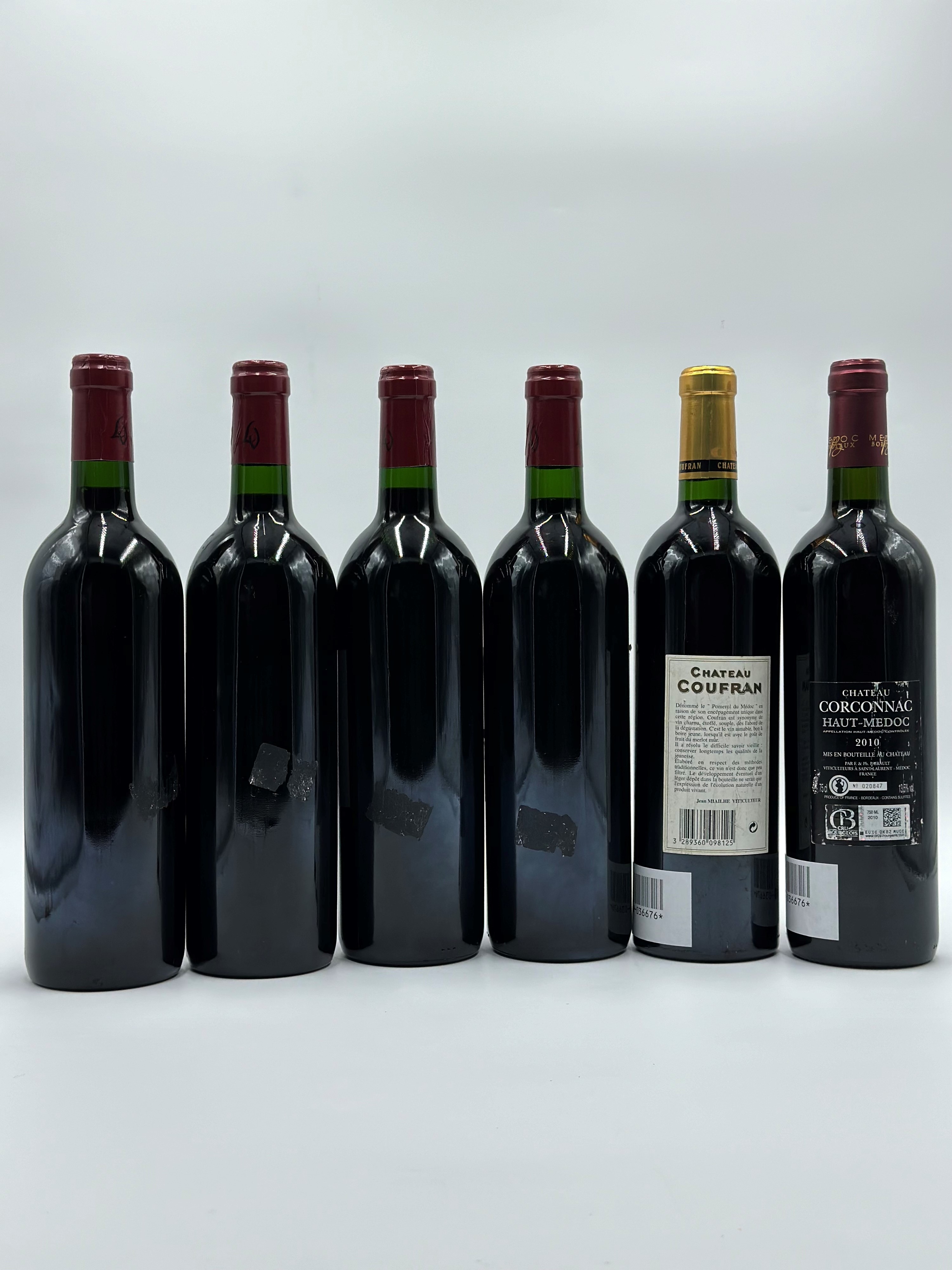 Selezione Bourgeois, Château Cissac, Château Coufran, Château Corconnac, 1995-1998-2010