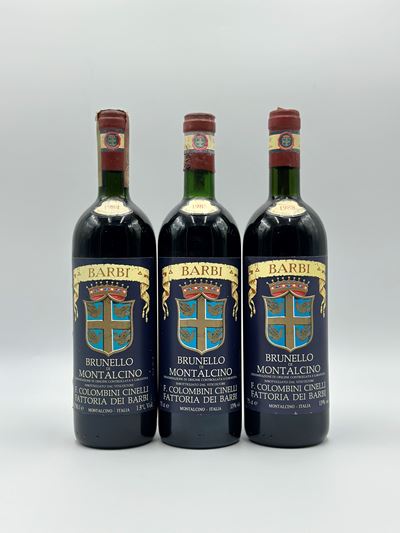 Fattoria Barbi, Brunello di Montalcino, 1984-1985-1988