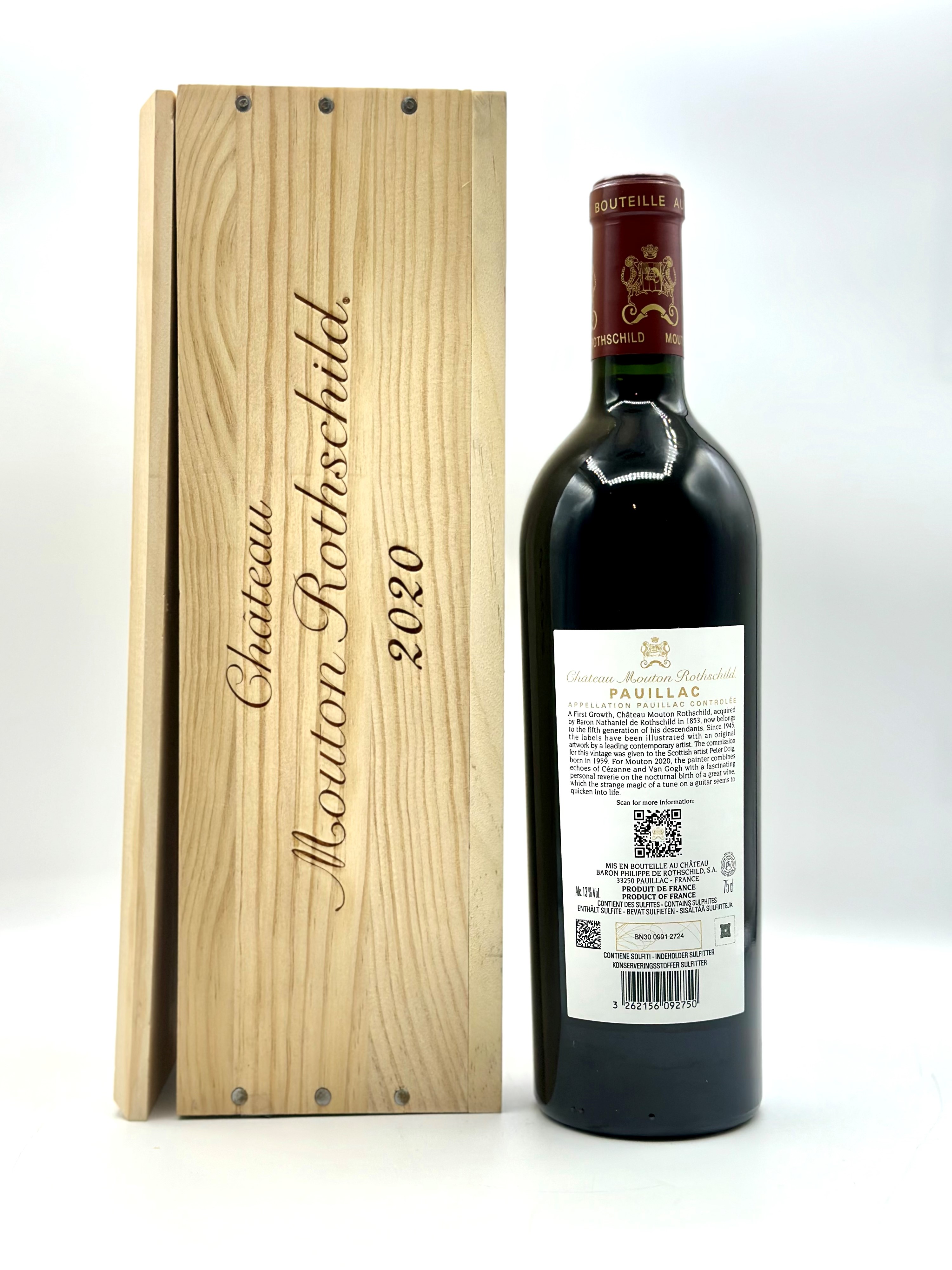 Baron Philippine De Rothschild, Château Mouton Rothschild, 2020
