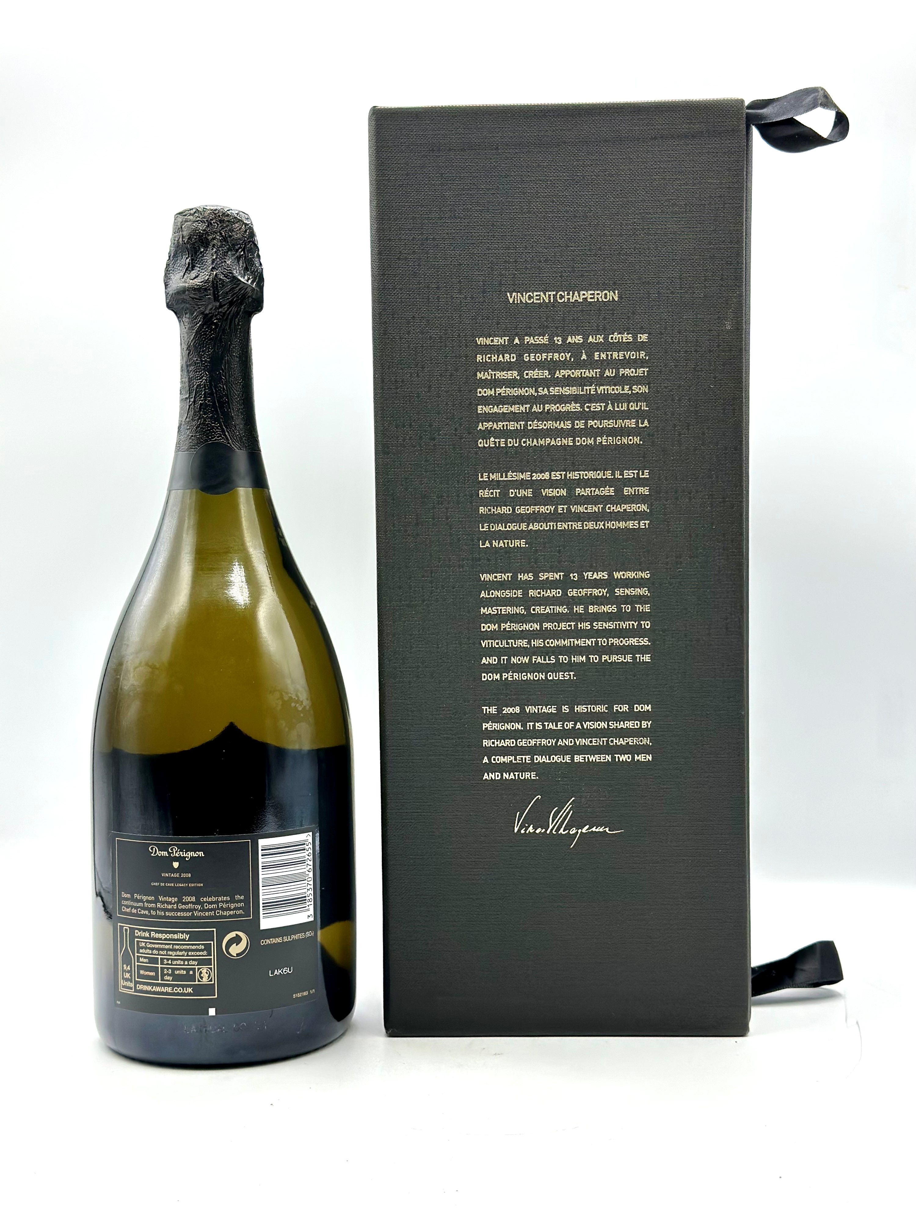 Moët & Chandon, Dom Pérignon Chef De Cave Legacy Edition, 2008