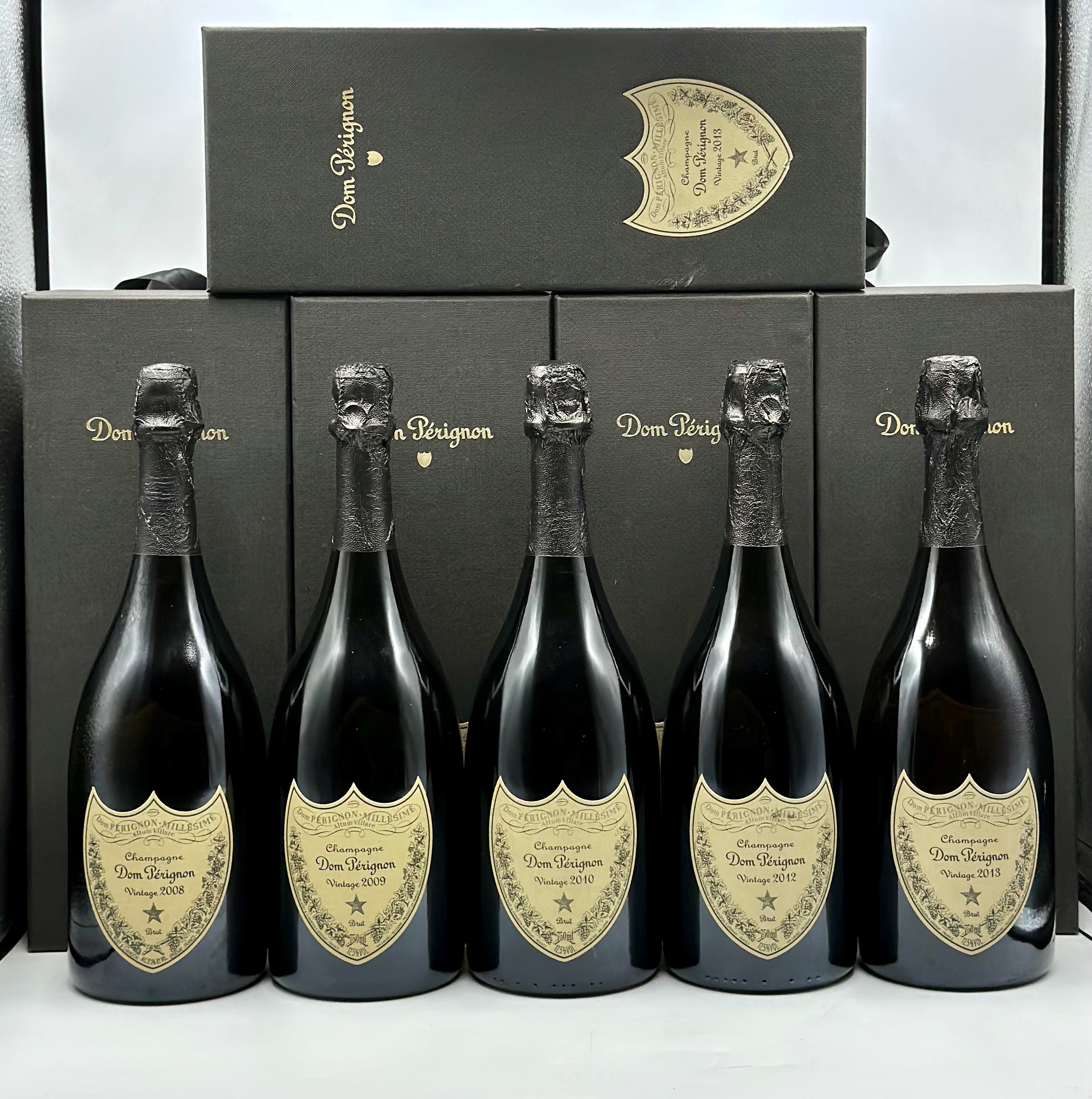 Moët & Chandon, Dom Pérignon Brut Vintage 2008-2009-2010-2012-2013