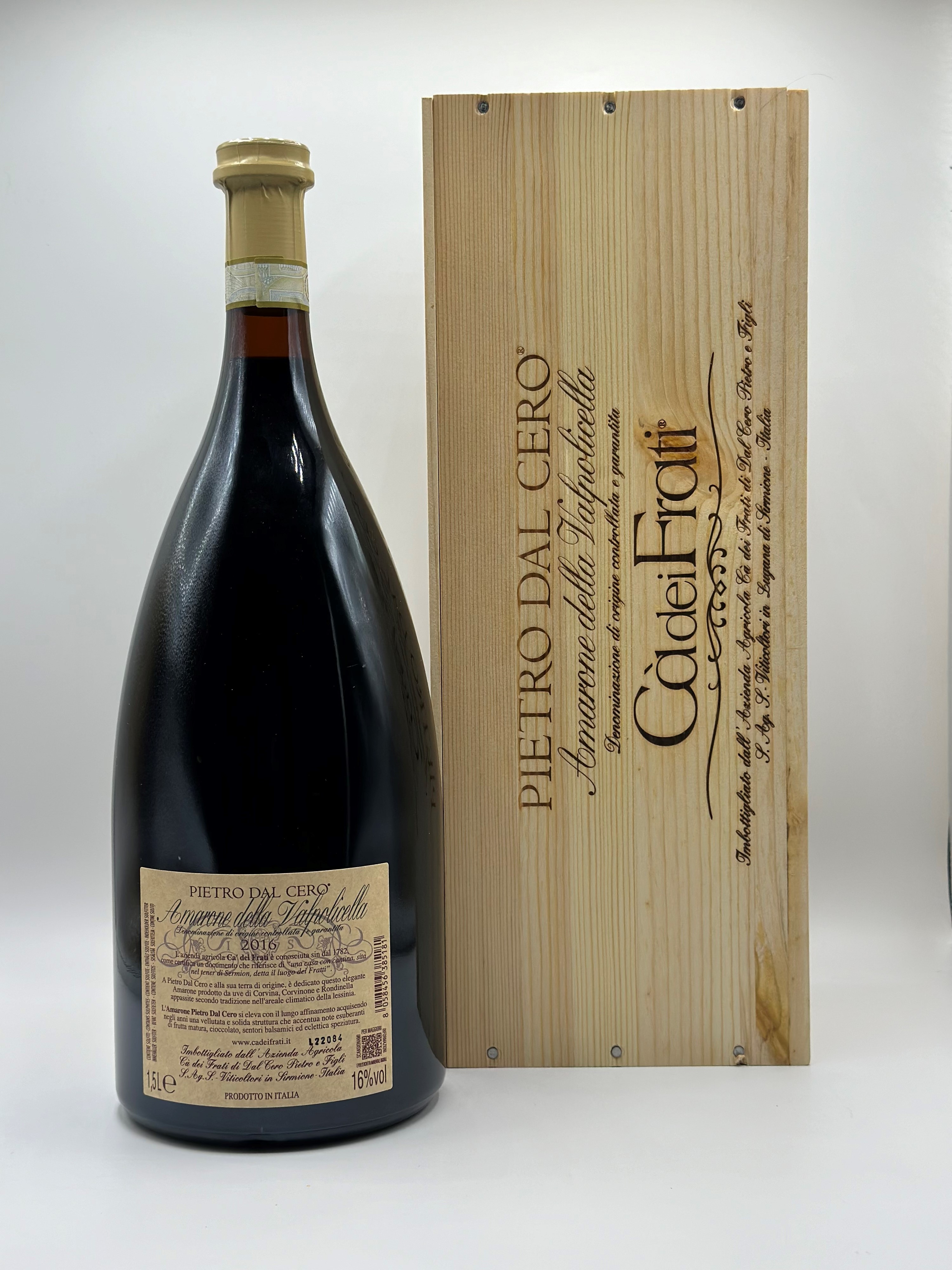 Pietro dal Cero Ca dei Frati Amarone, 2016