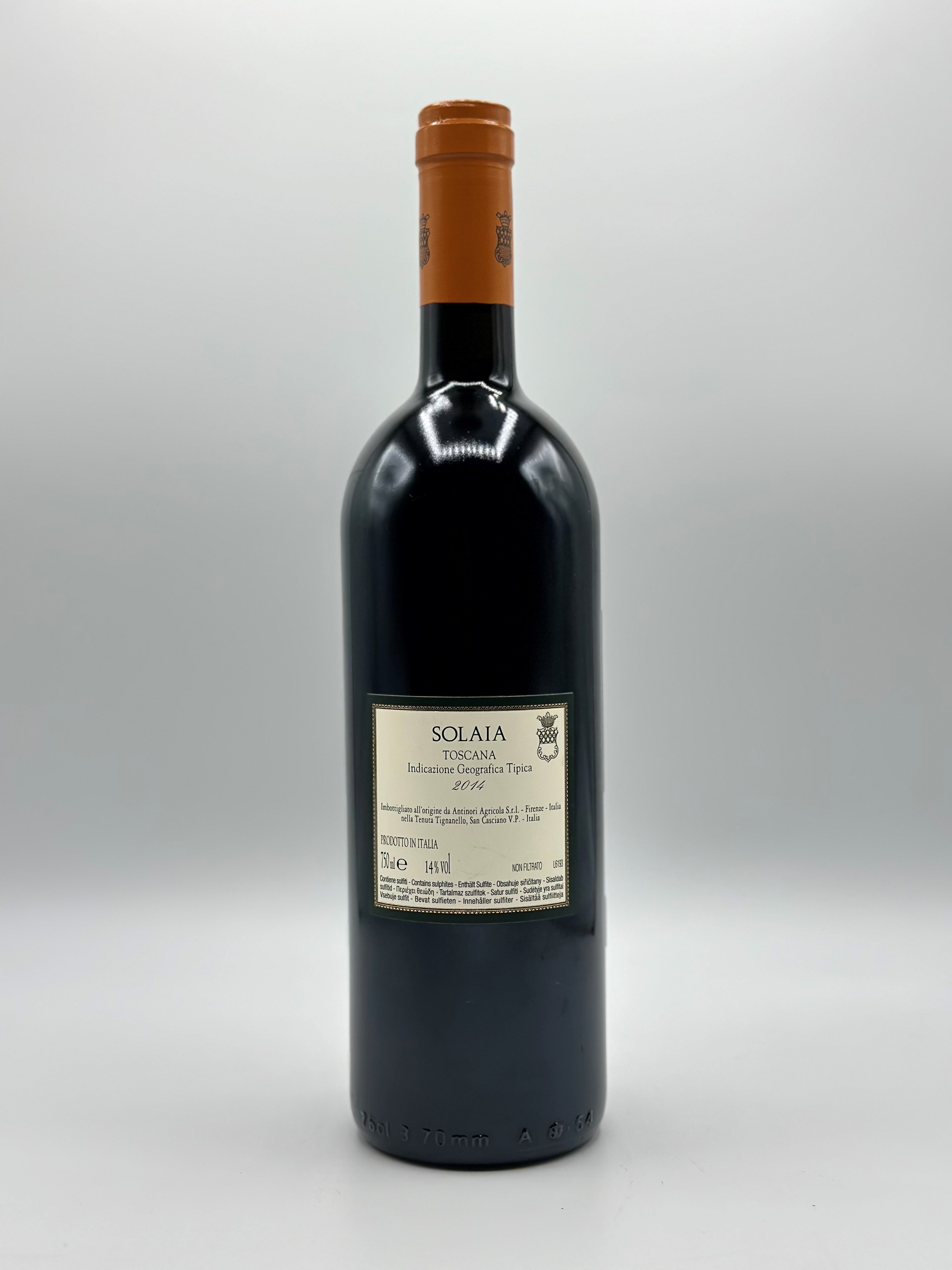 Marchesi Antinori, Solaia, 2014
