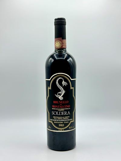 Case Basse di Gianfranco Soldera, Brunello di Montalcino, 1983