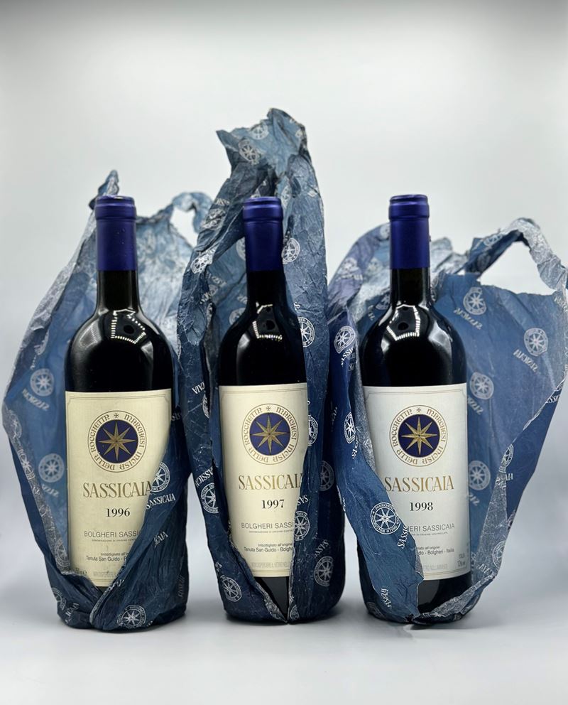 Tenuta San Guido, Sassicaia, 1996-1997-1998
