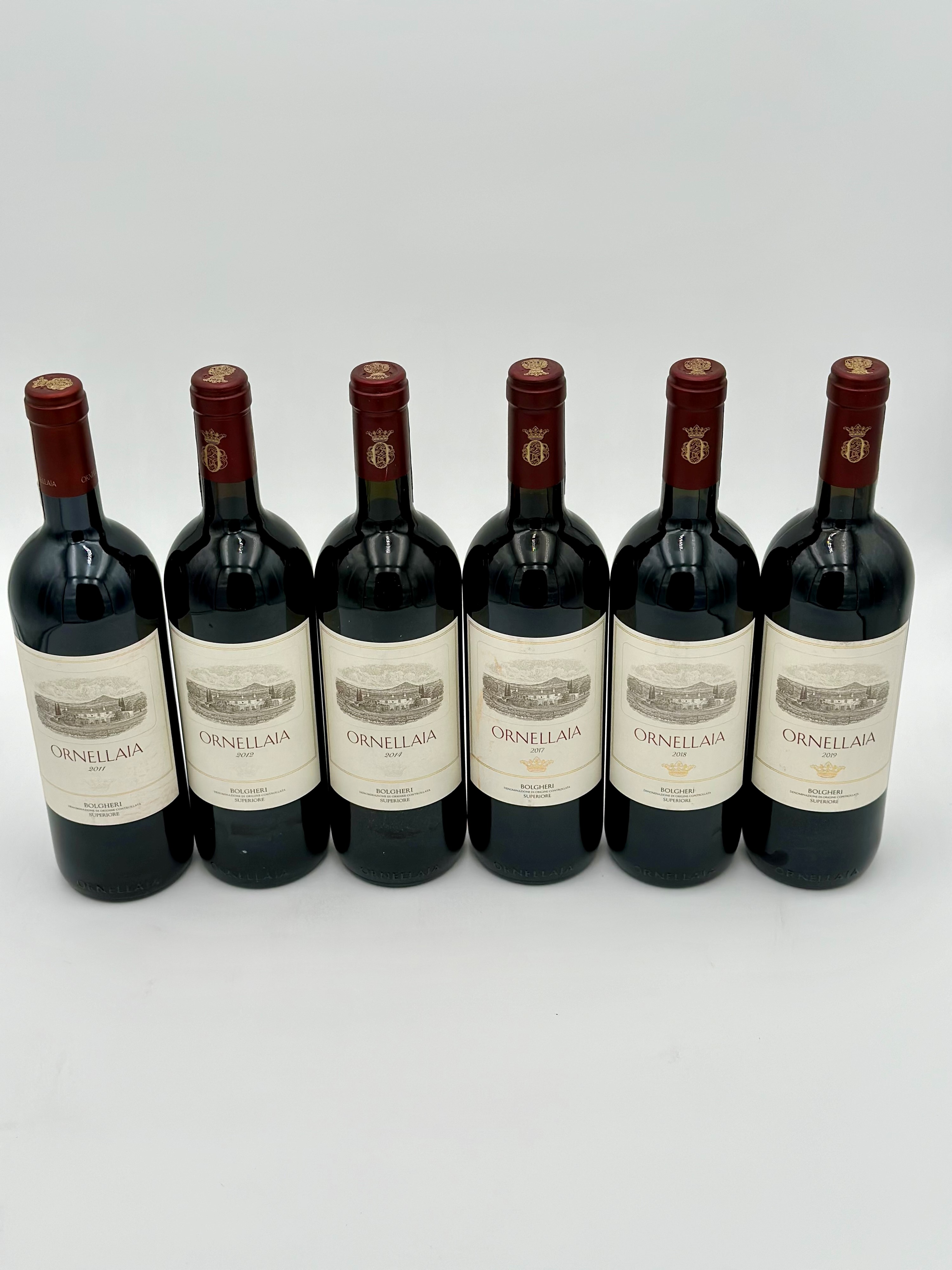 Tenuta Dell'ornellaia Bolgheri Superiore, Ornellaia, 2011-2012-2014-2017-2018-2019