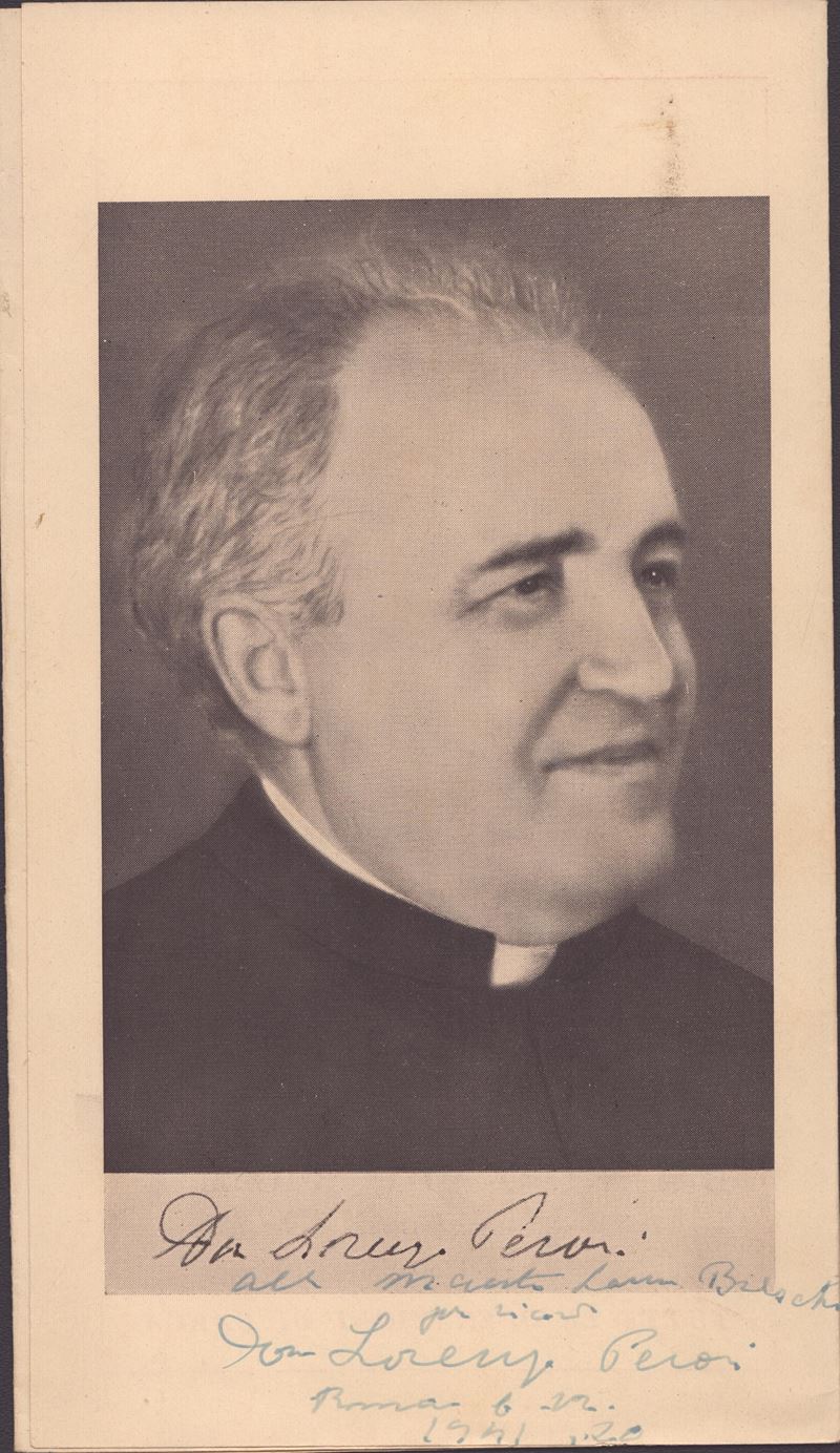 Perosi, Lorenzo (tortona, 21 Dicembre 1872 – Roma, 12 Ottobre 1956)