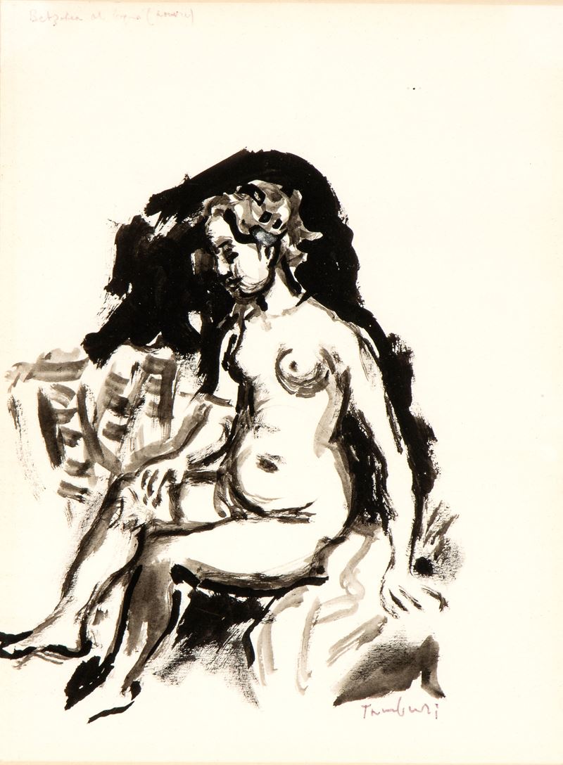 Orfeo Tamburi - Betsabea al Bagno