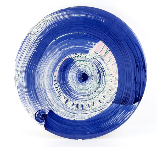 ANNAMARIA RUSSO - Blu large plate