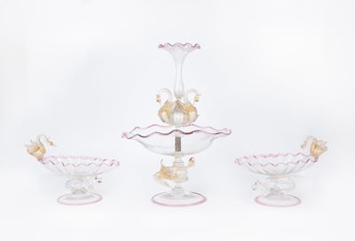 Trittico di Vetri Italiani Murano
