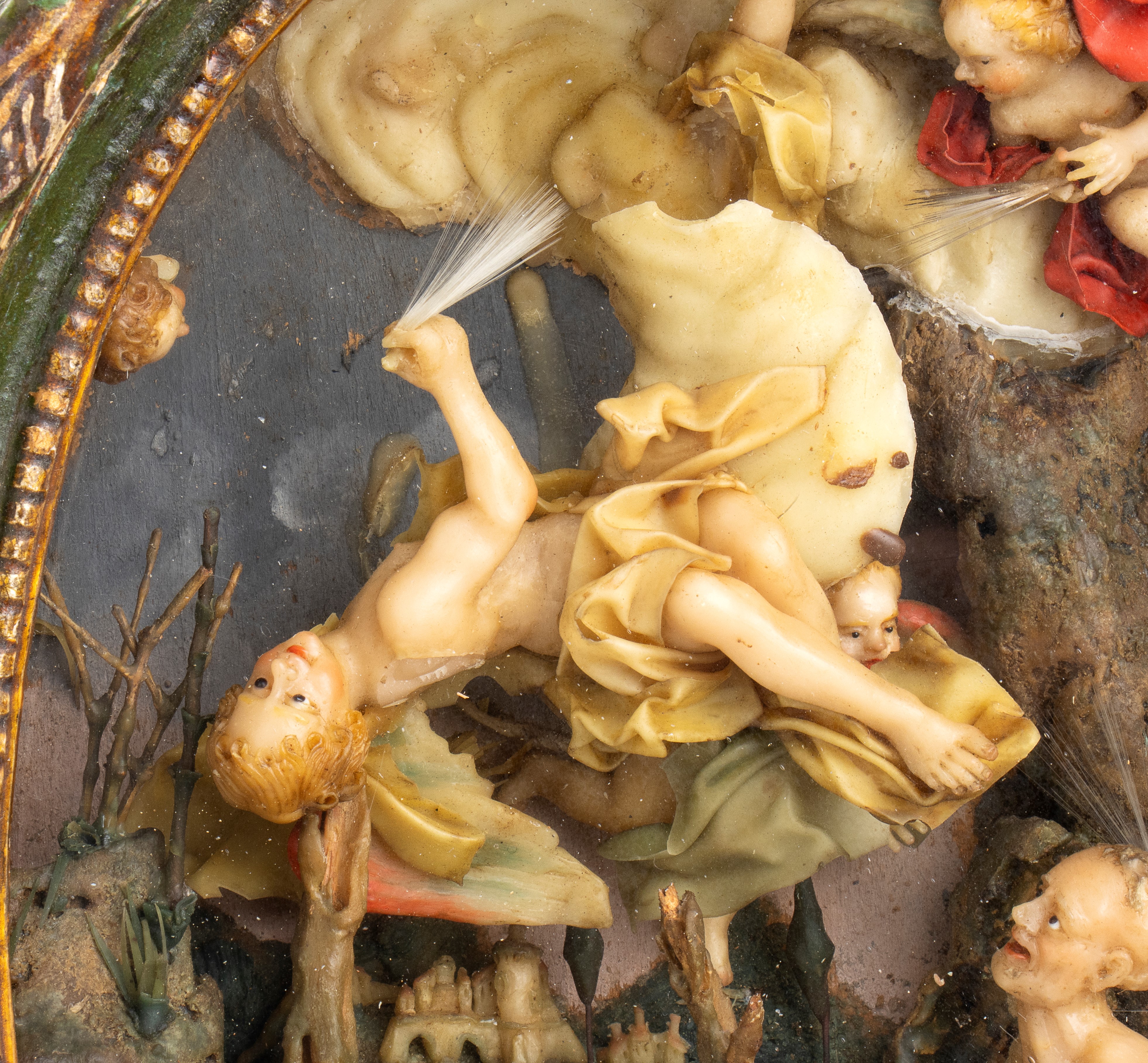 Coppia di Ceroplastiche Italiane