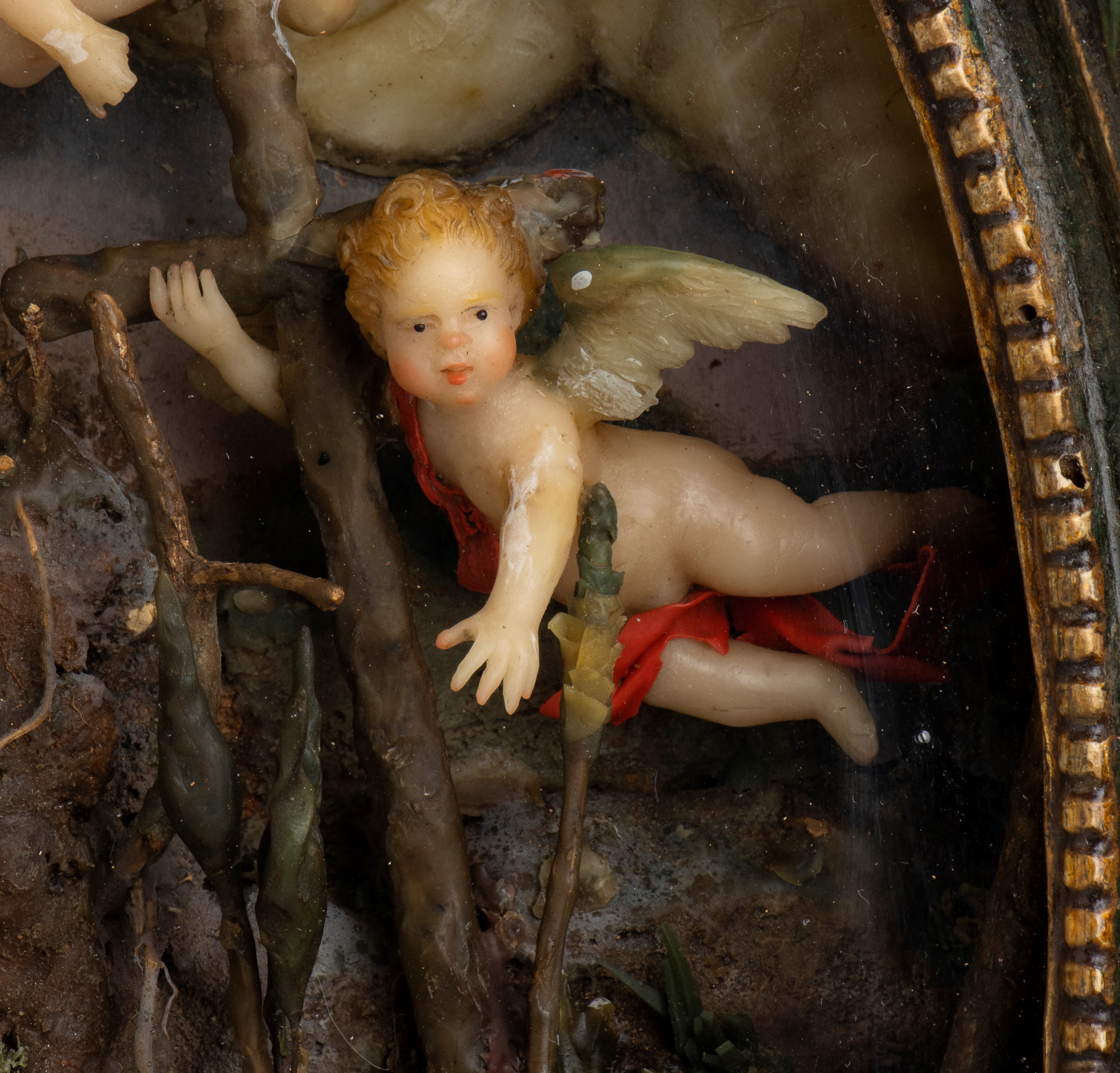 Coppia di Ceroplastiche Italiane