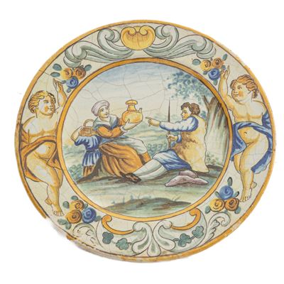 Piattello in Ceramica Policroma