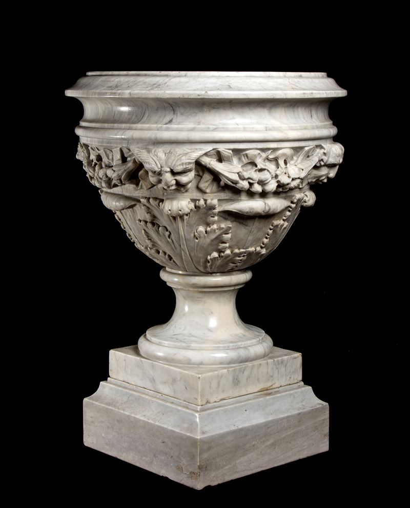 Vaso Italiano in Marmo