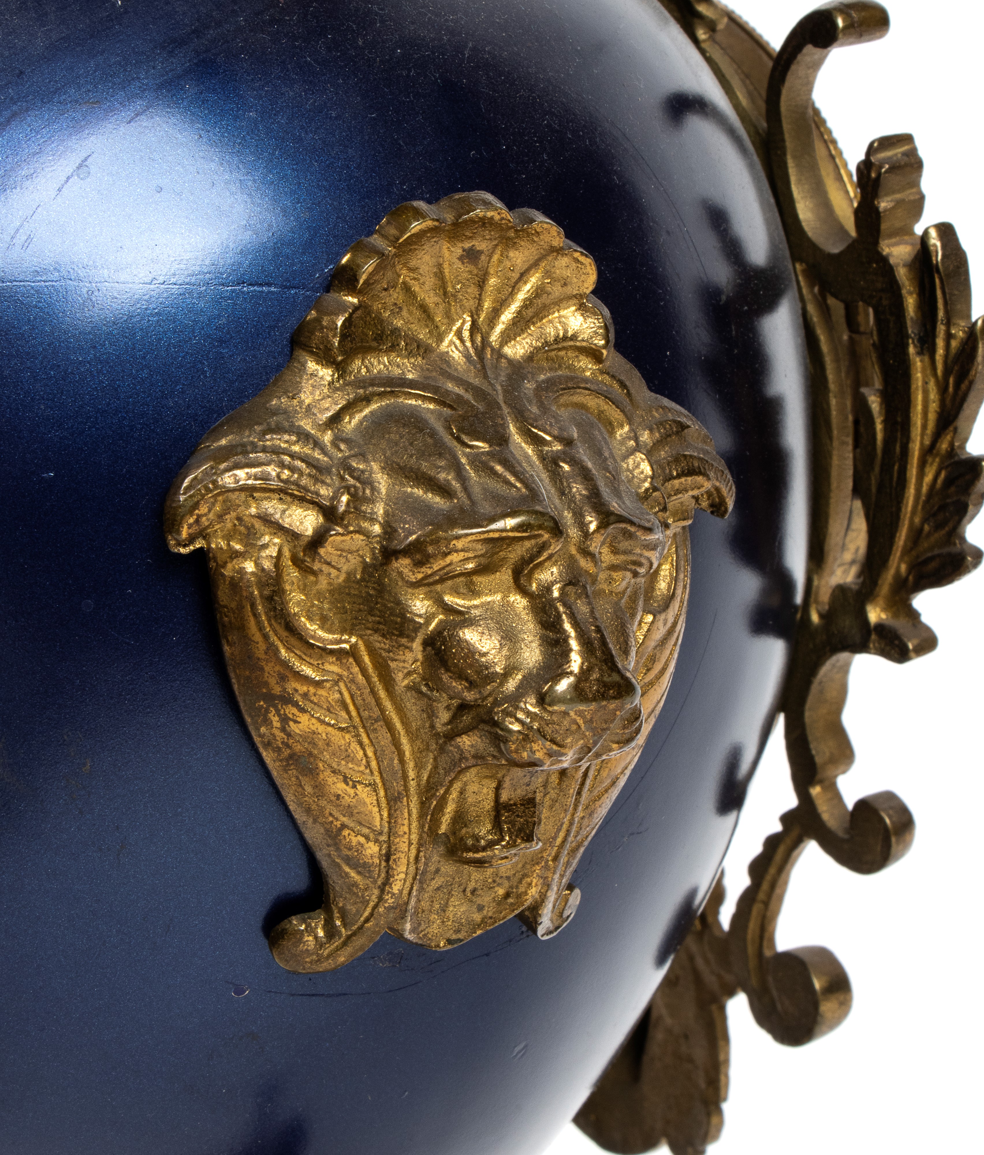 Orologio Francese Dorato e Laccato