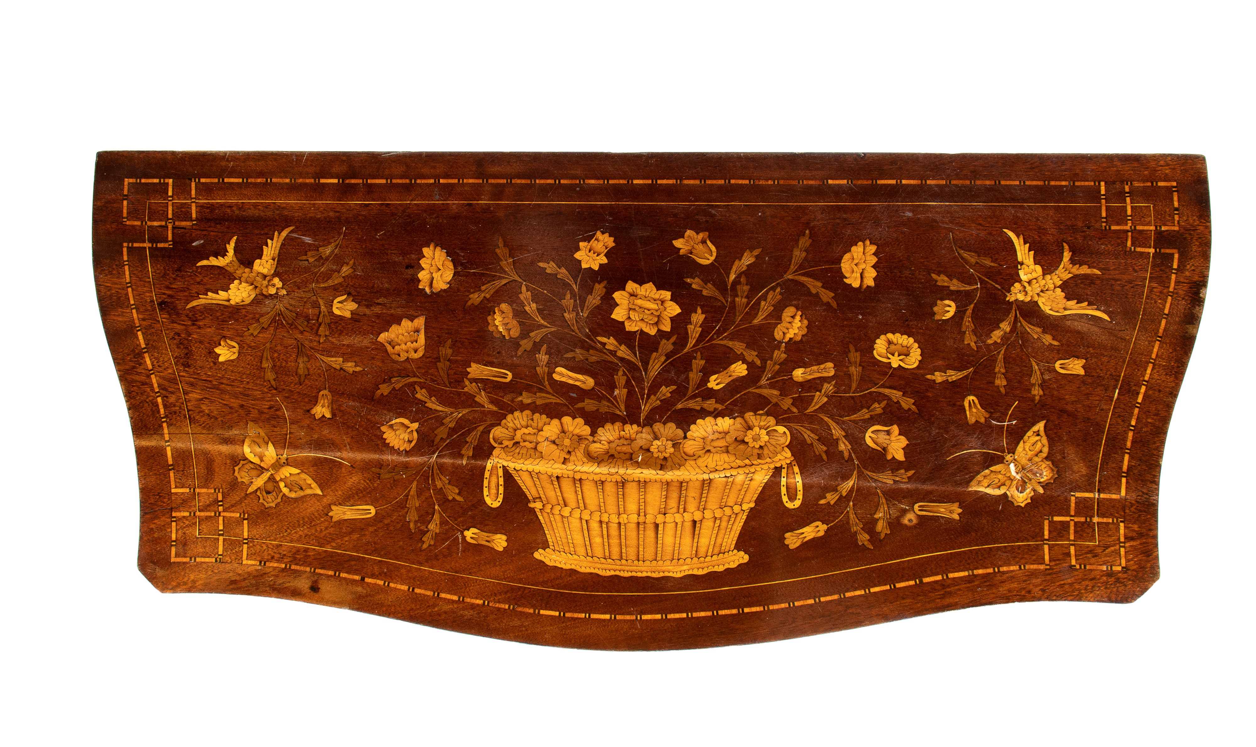 Comò Olandese in Legno di Mogano