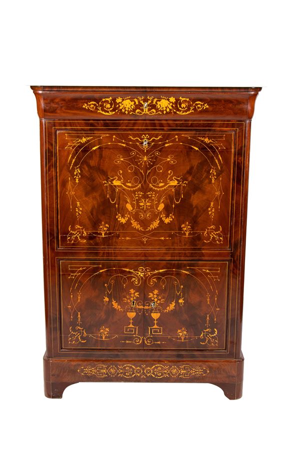 LOUIS EDOUARD LEMACHARD - French Charles X secretaire 