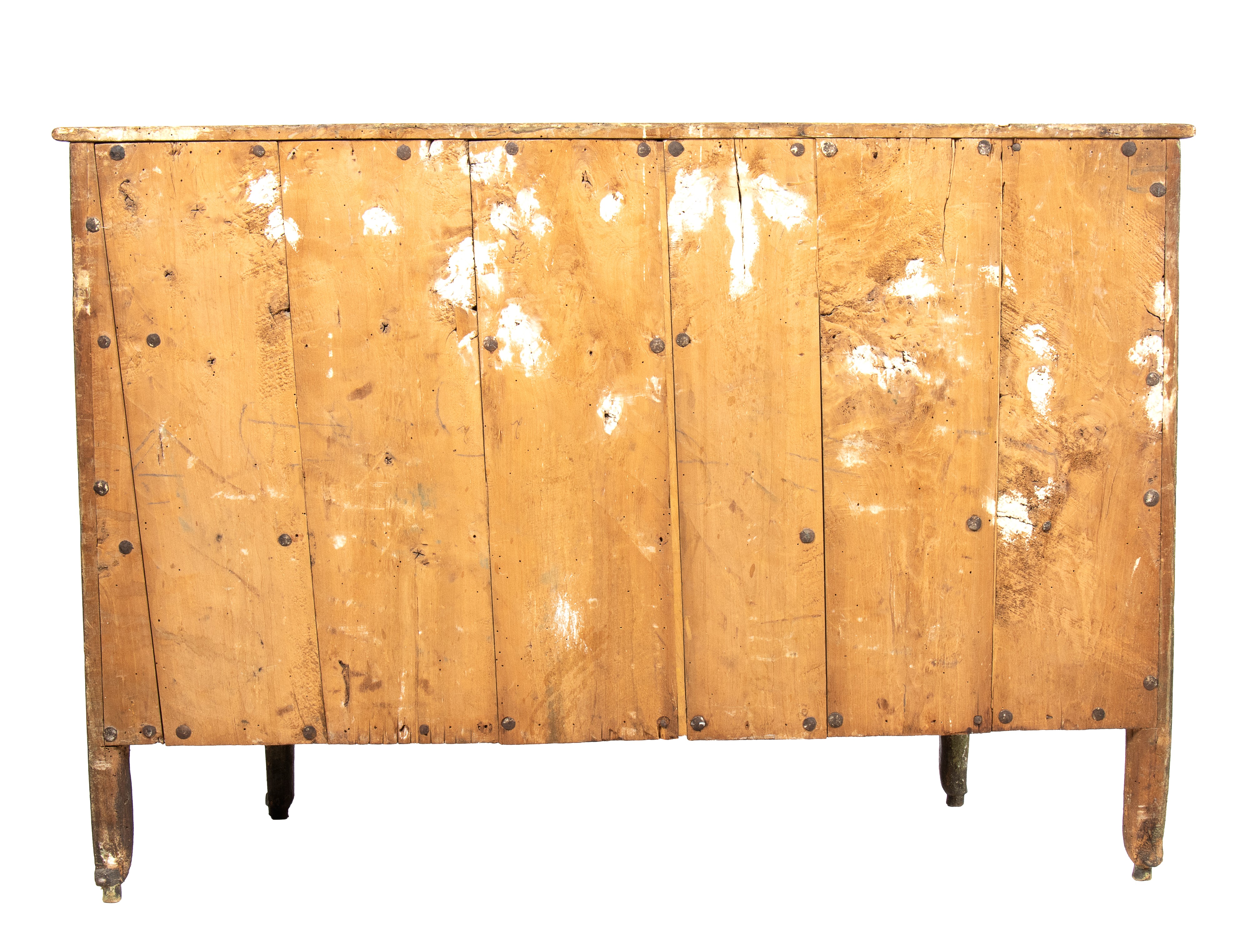 Comò italiano laccato Luigi XV