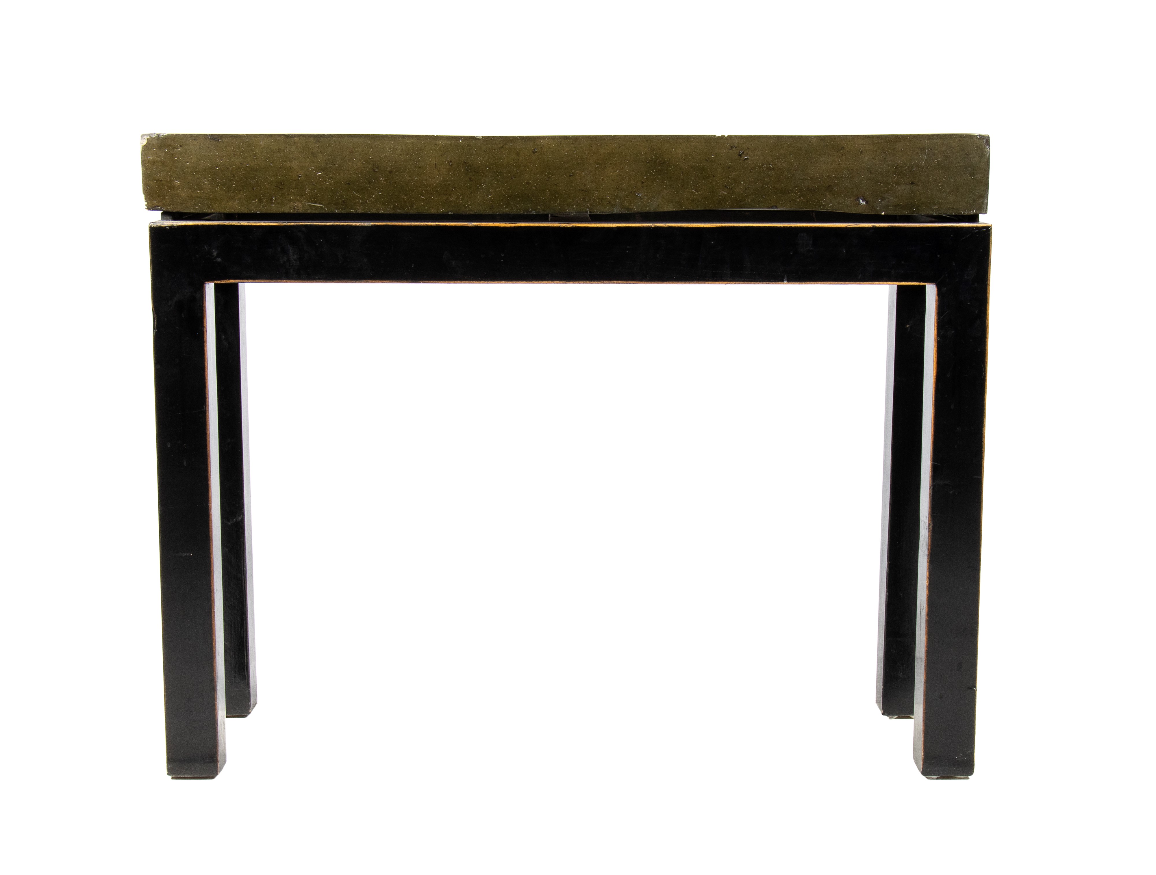 Console Cinese con Piano in Pietra