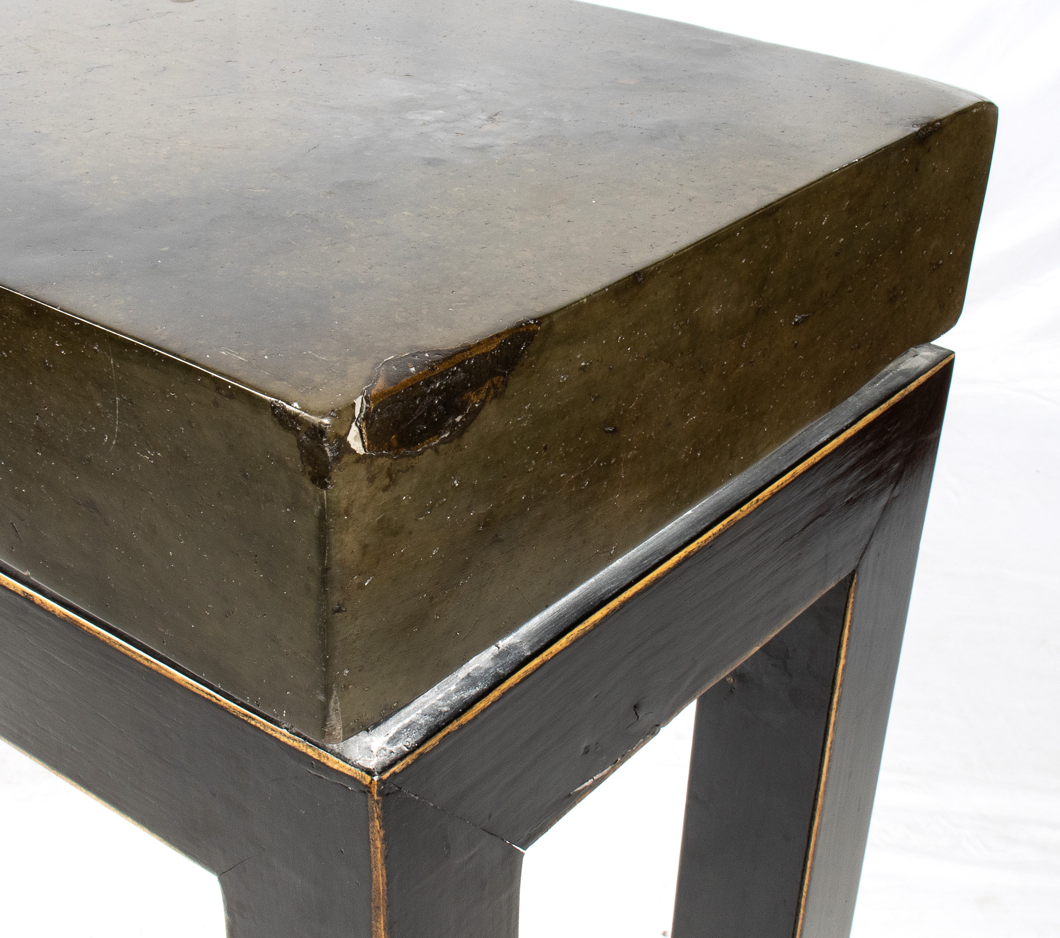 Console Cinese con Piano in Pietra
