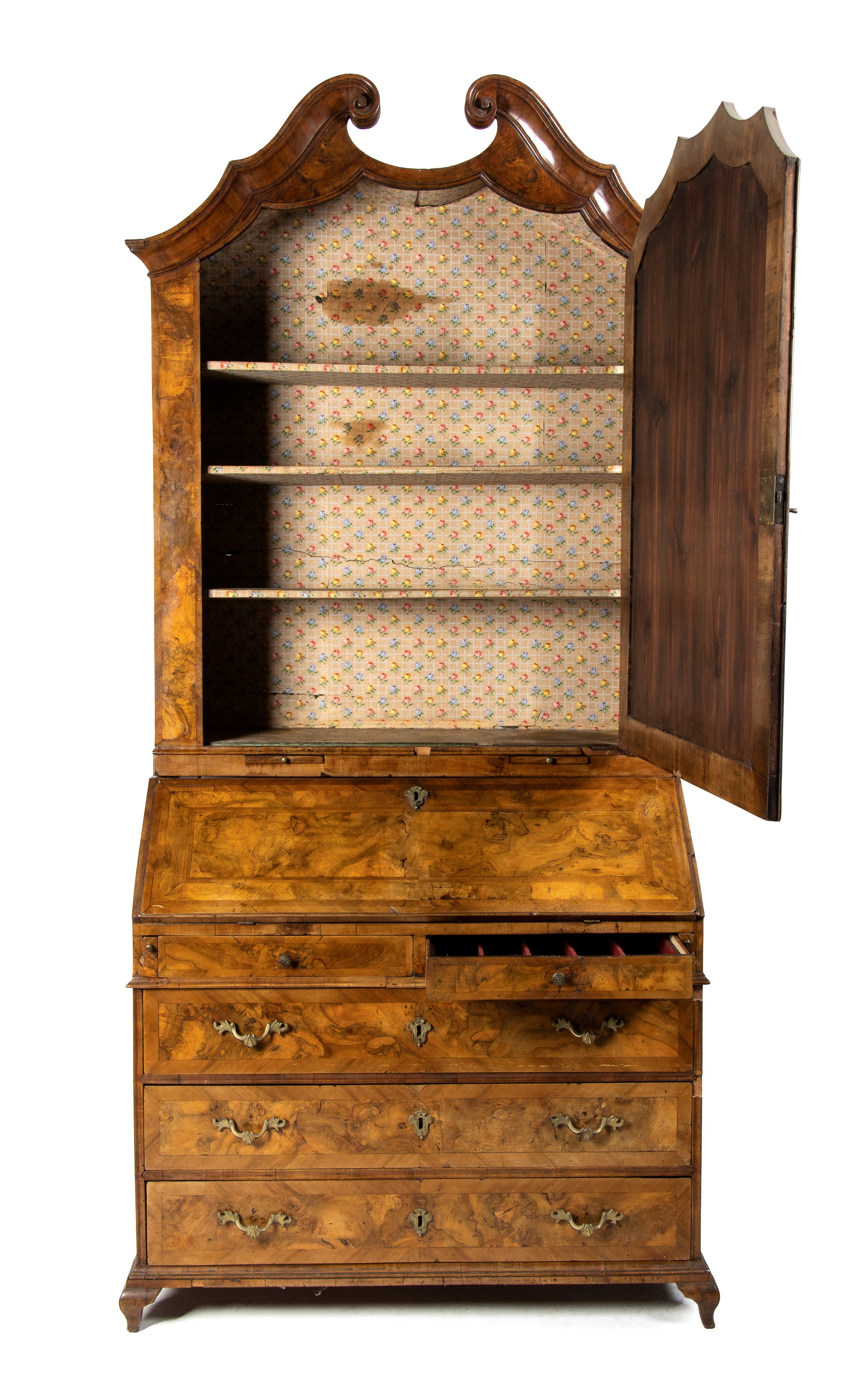 Trumeau Italiano Lastronato in Noce