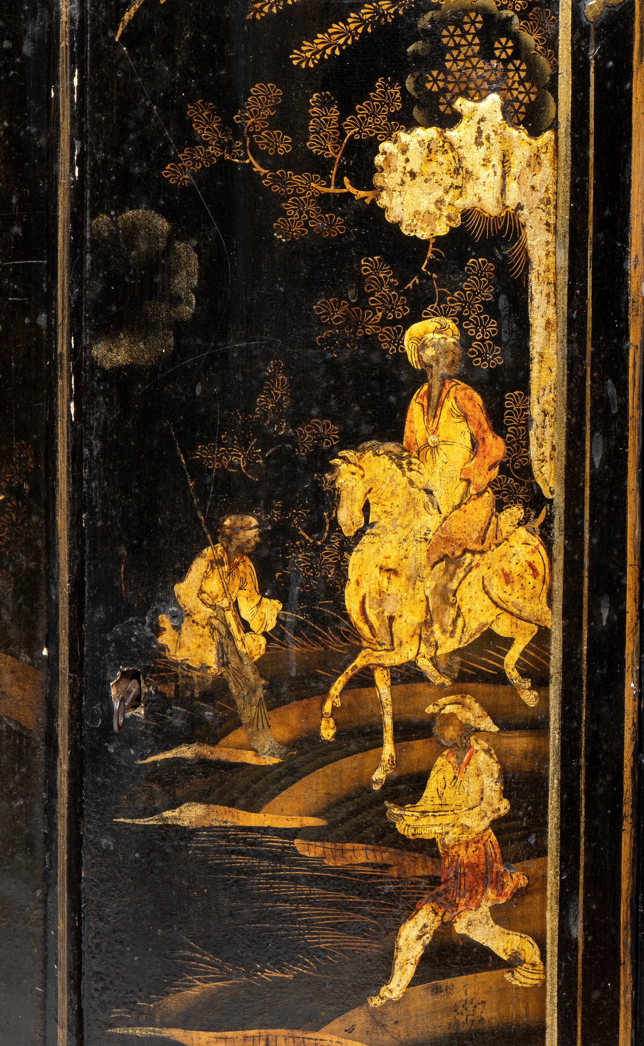 Coppia di Angoliere Inglesi a Chinoiserie