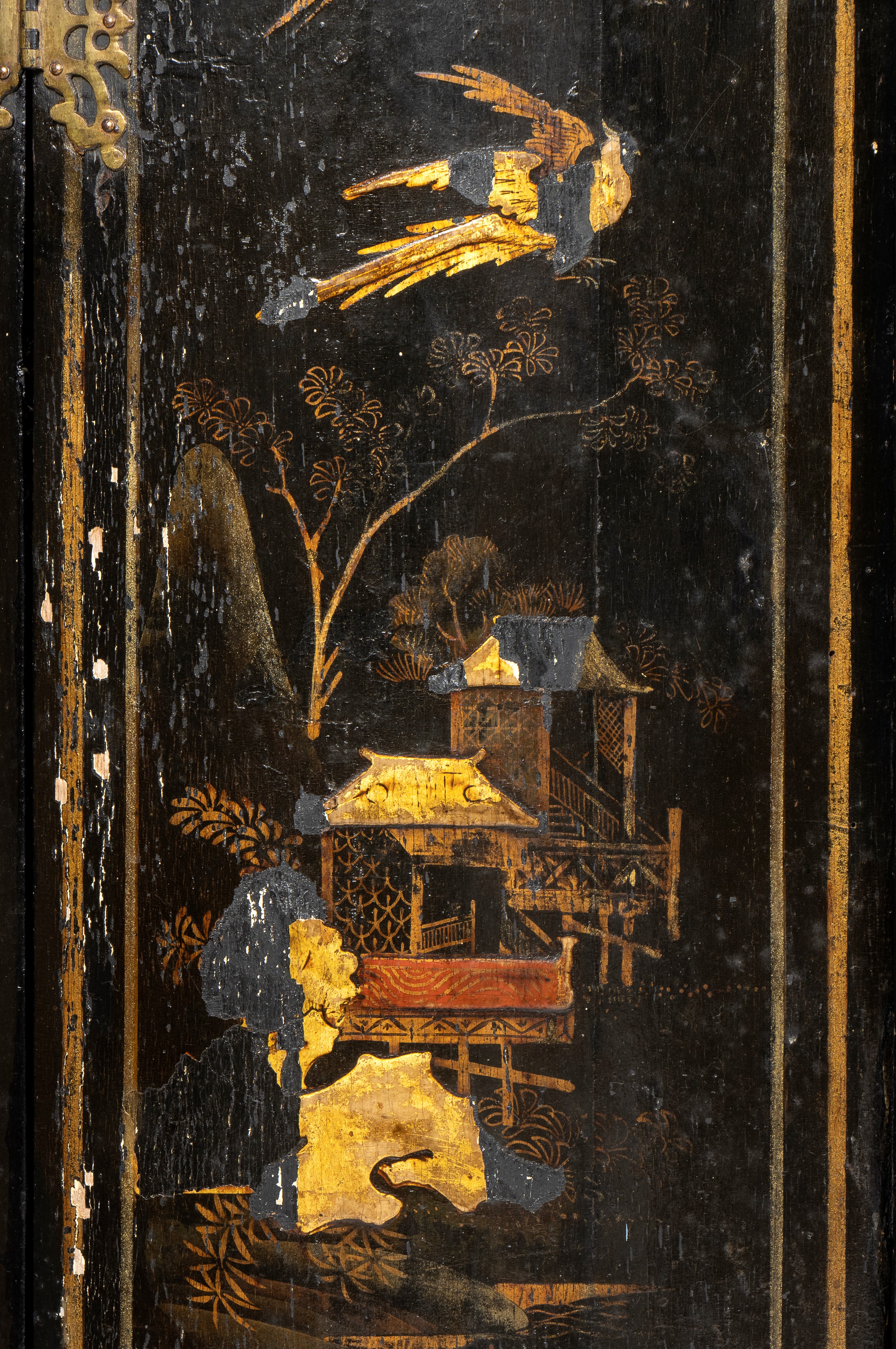 Coppia di Angoliere Inglesi a Chinoiserie