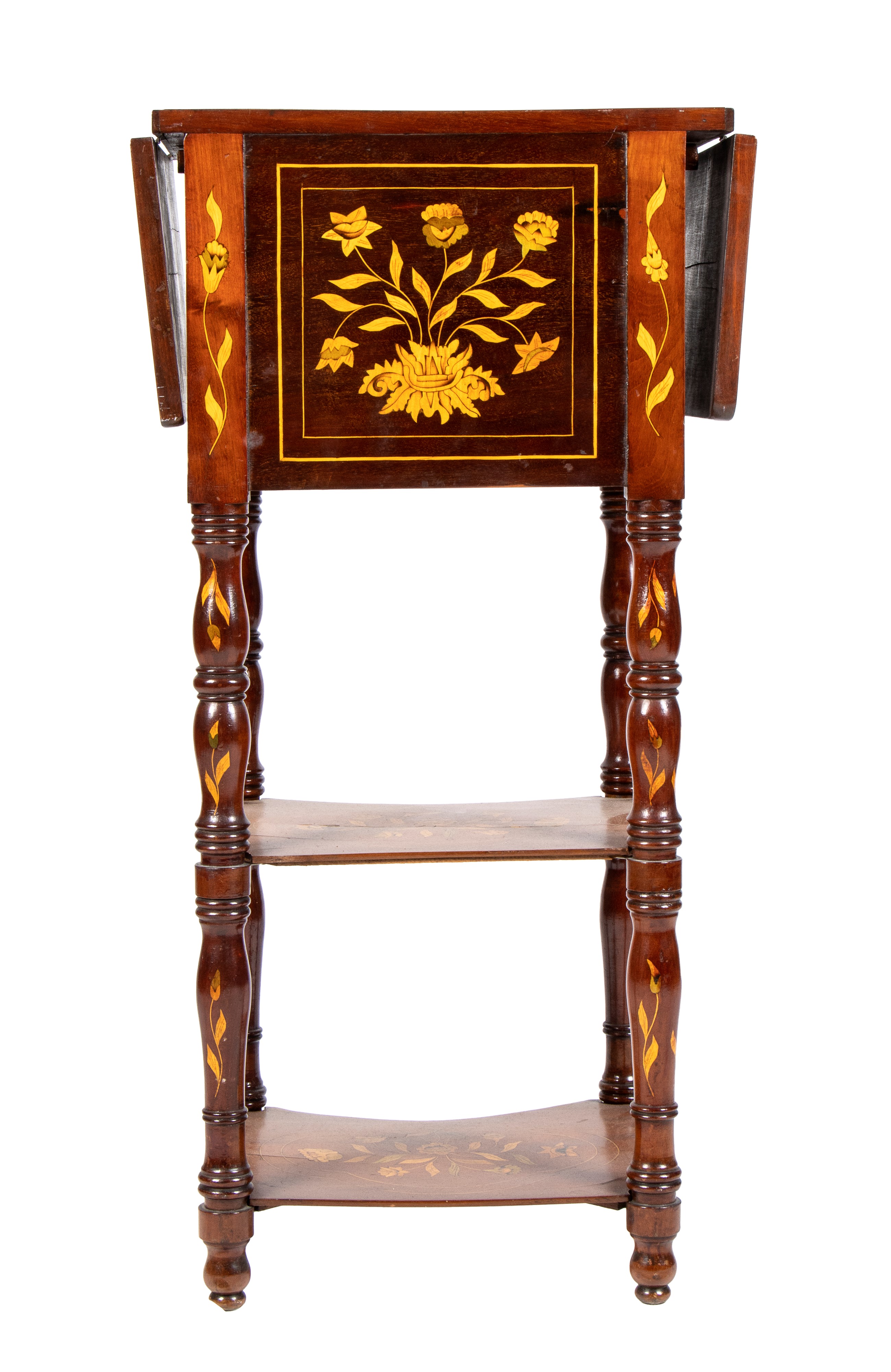 Tavolino Olandese Étagère con Alette