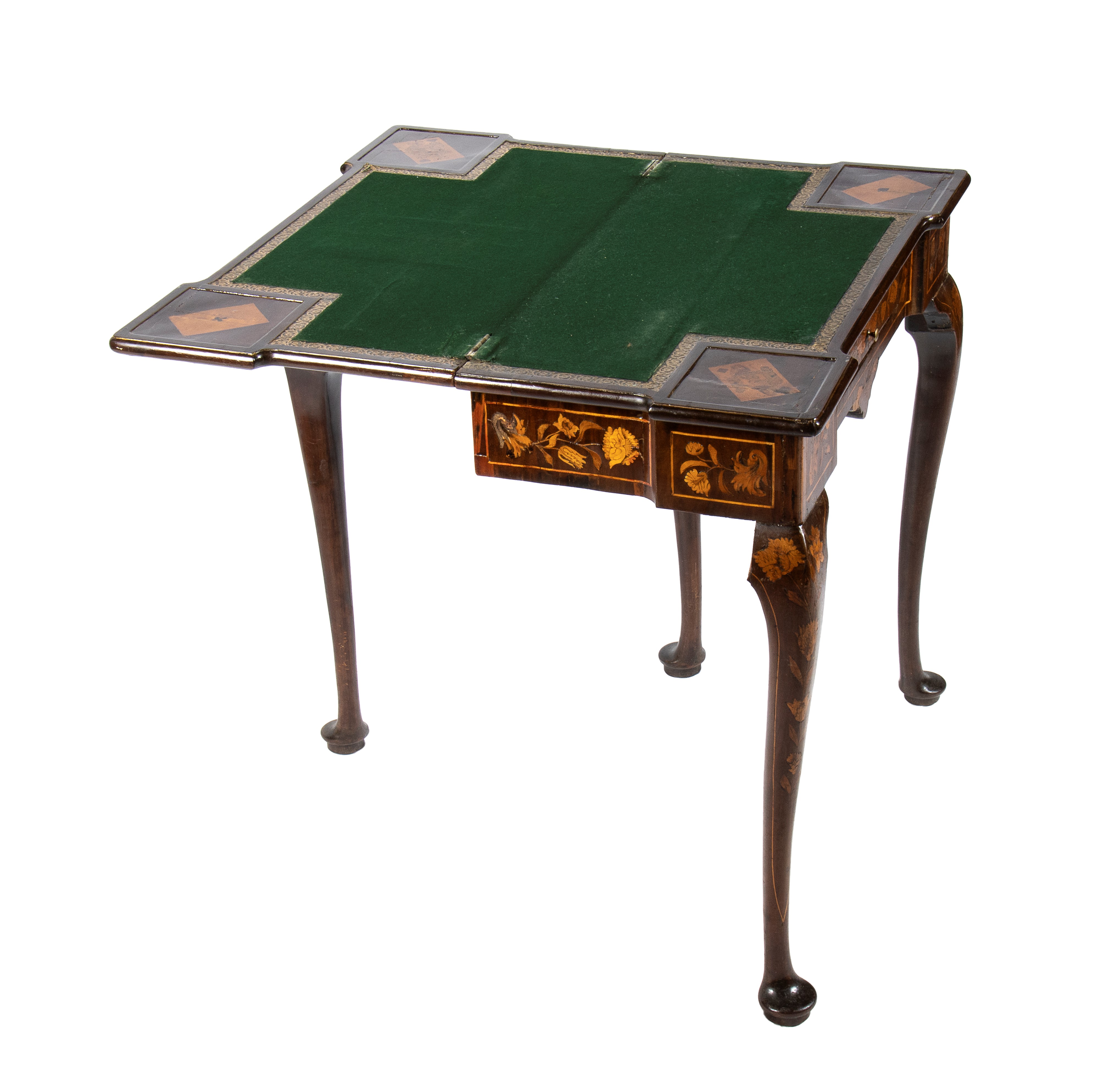Tavolo da Gioco Olandese Intarsiato