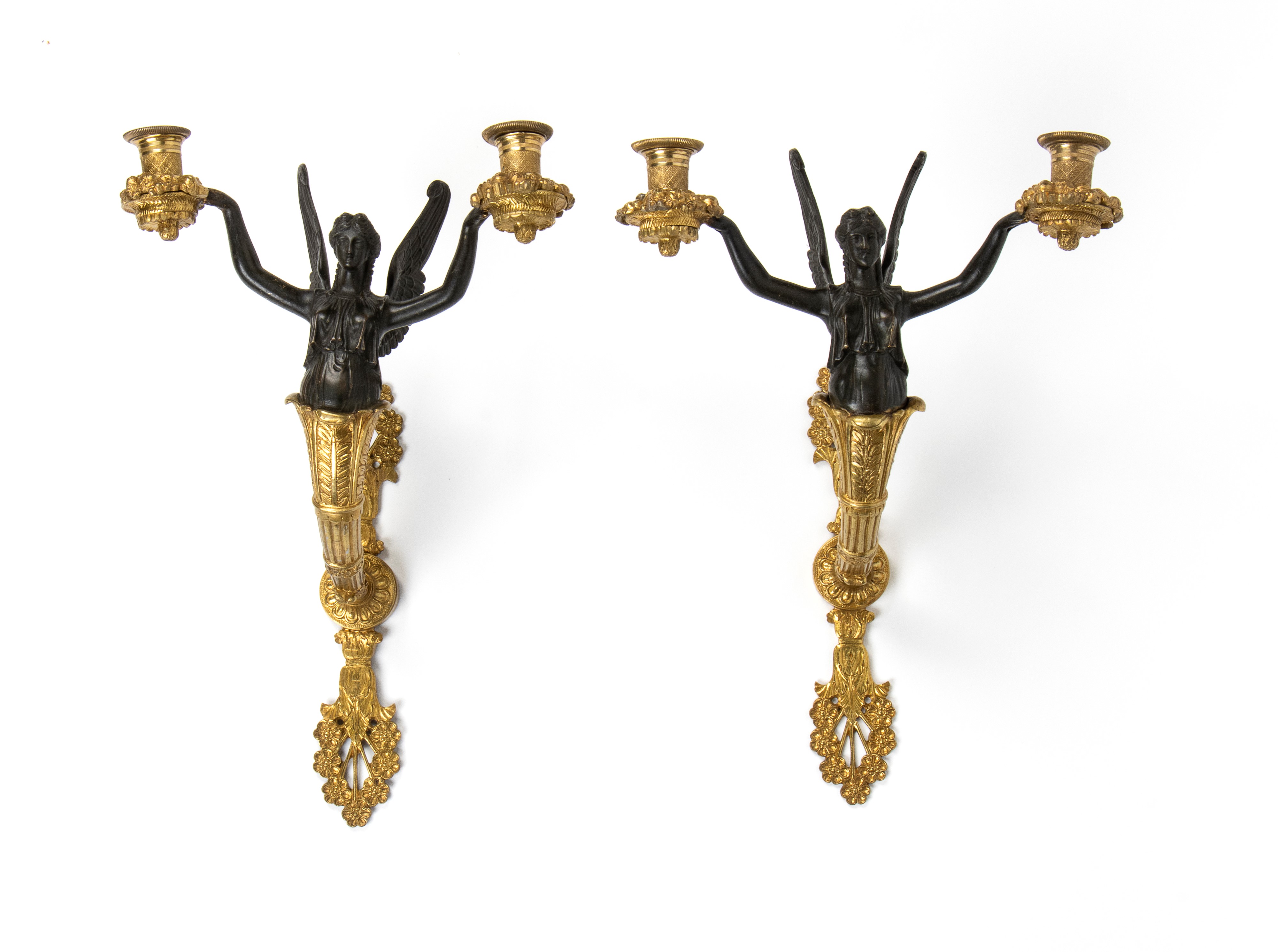 Coppia di Applique Francese Impero
