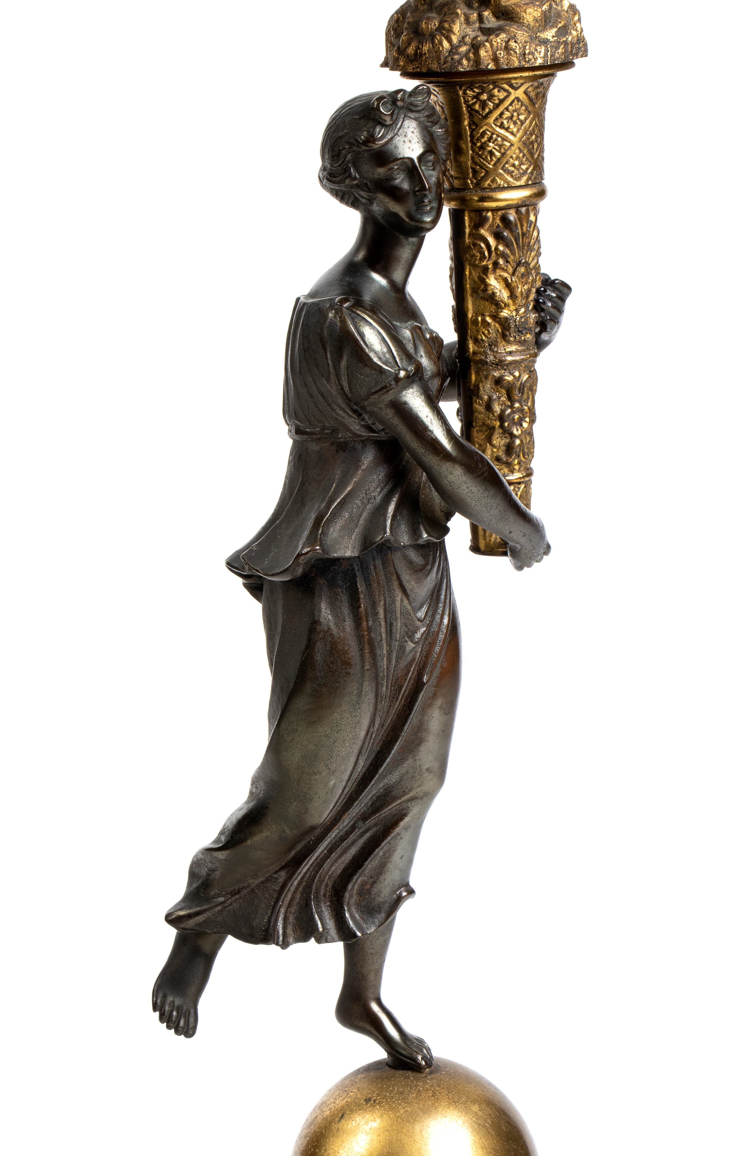 Coppia di candelabri francesi Neoclassici