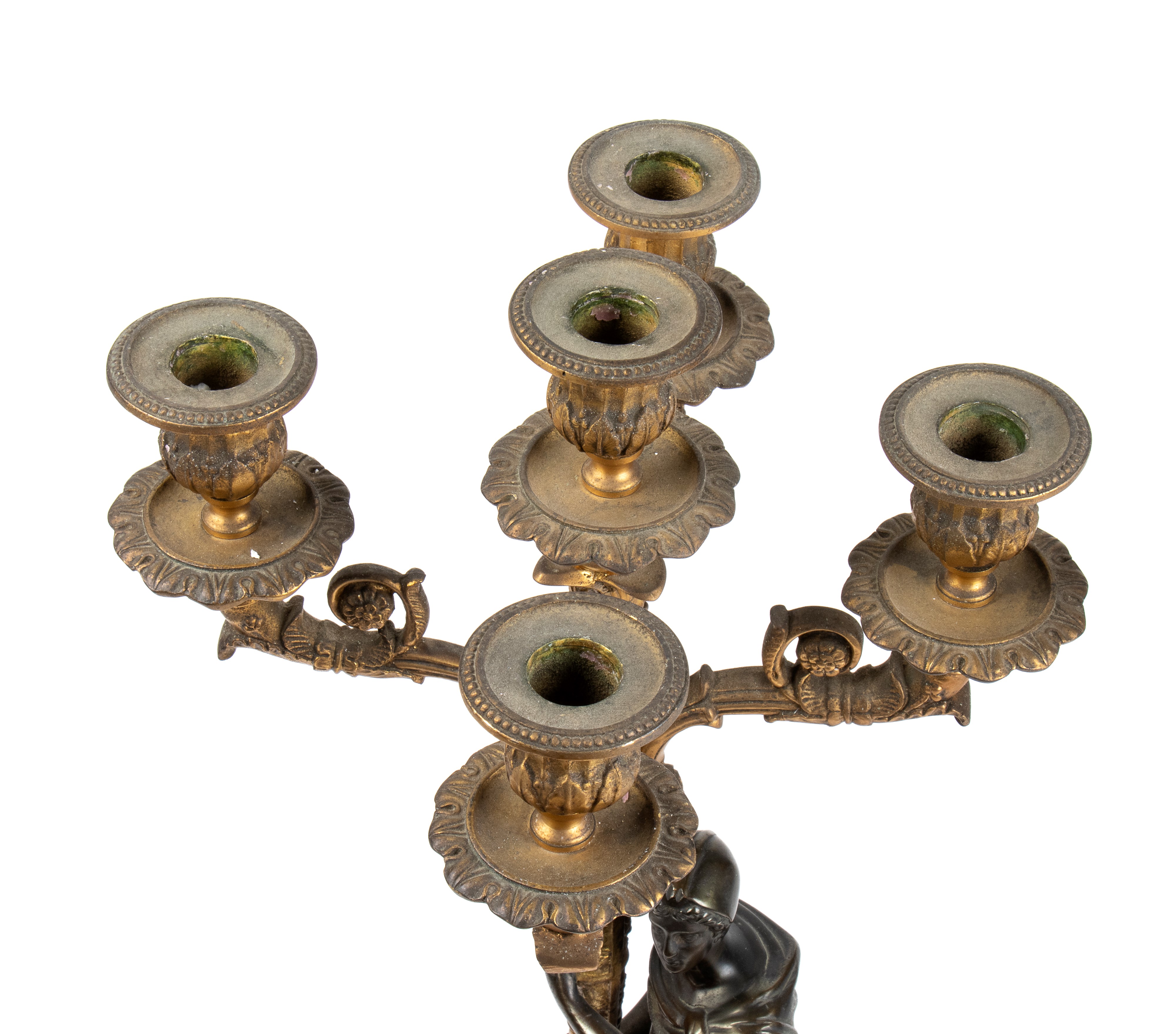 Coppia di candelabri francesi Neoclassici