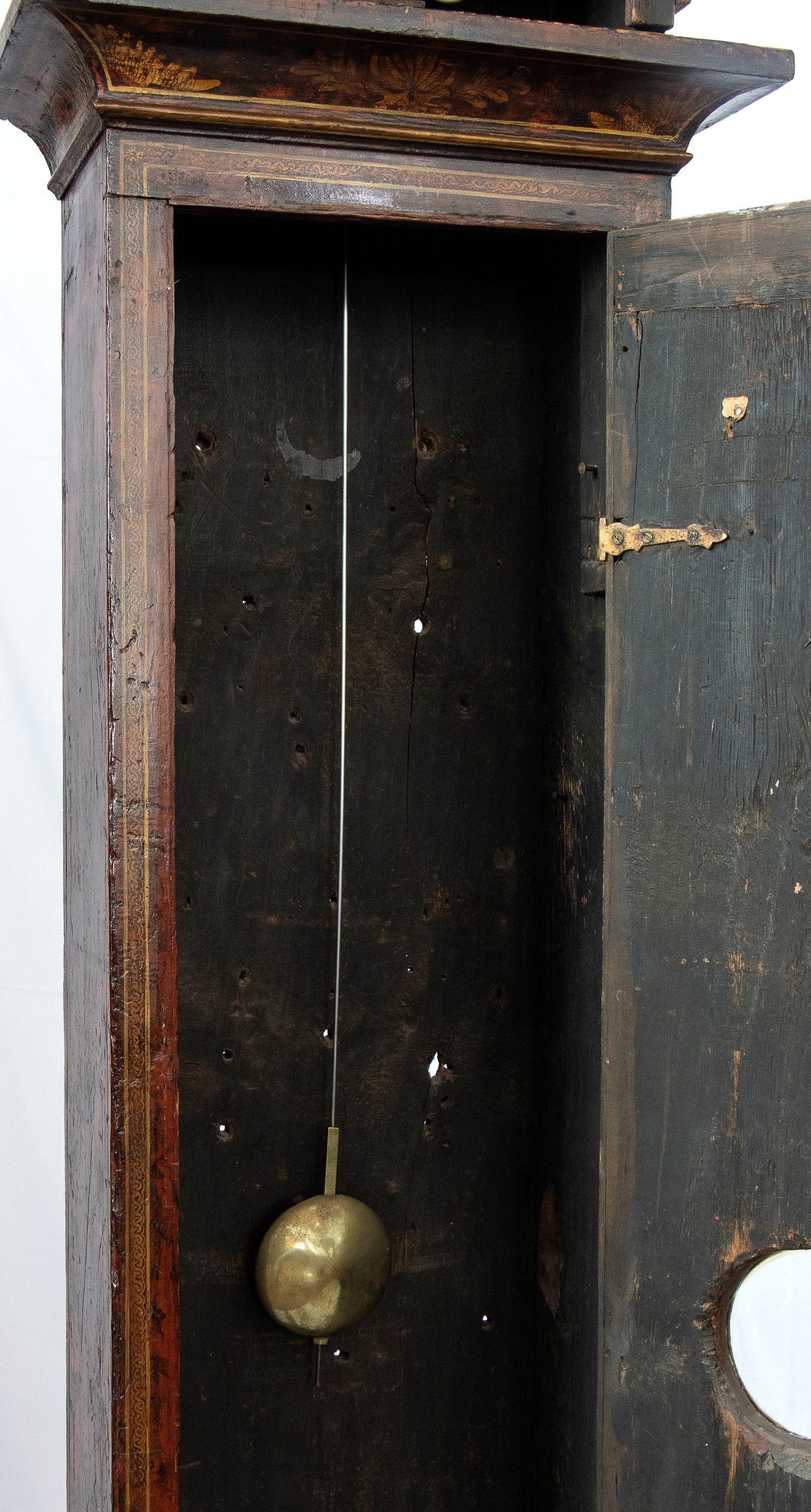 Orologio a torre georgiano inglese a cineserie