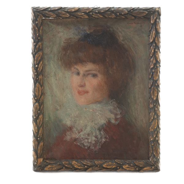 AMEDEO MOMO SIMONETTI - Female portrait