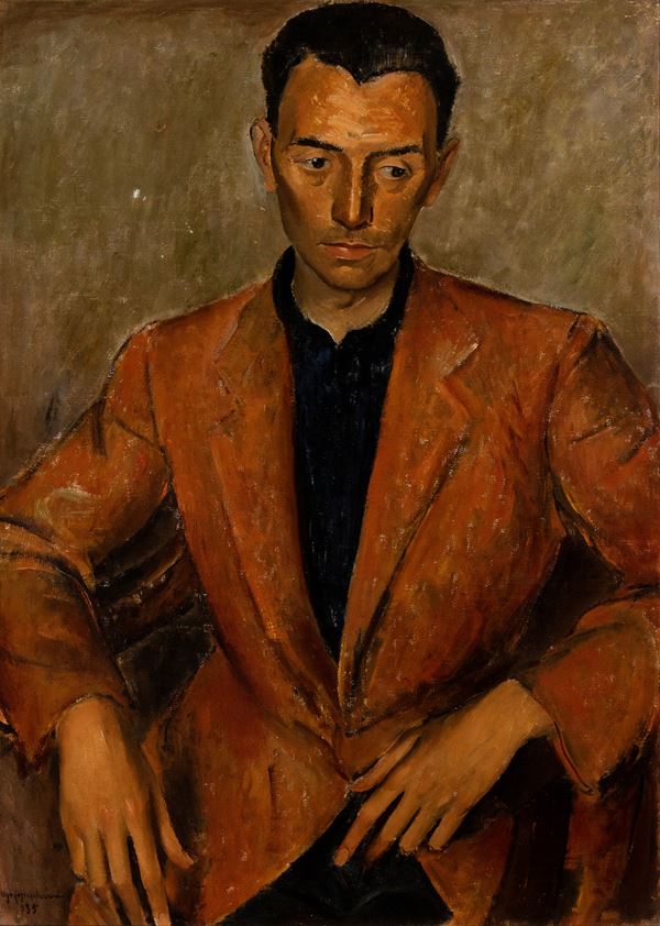 UGO CAPOCCHINI - Male portrait
