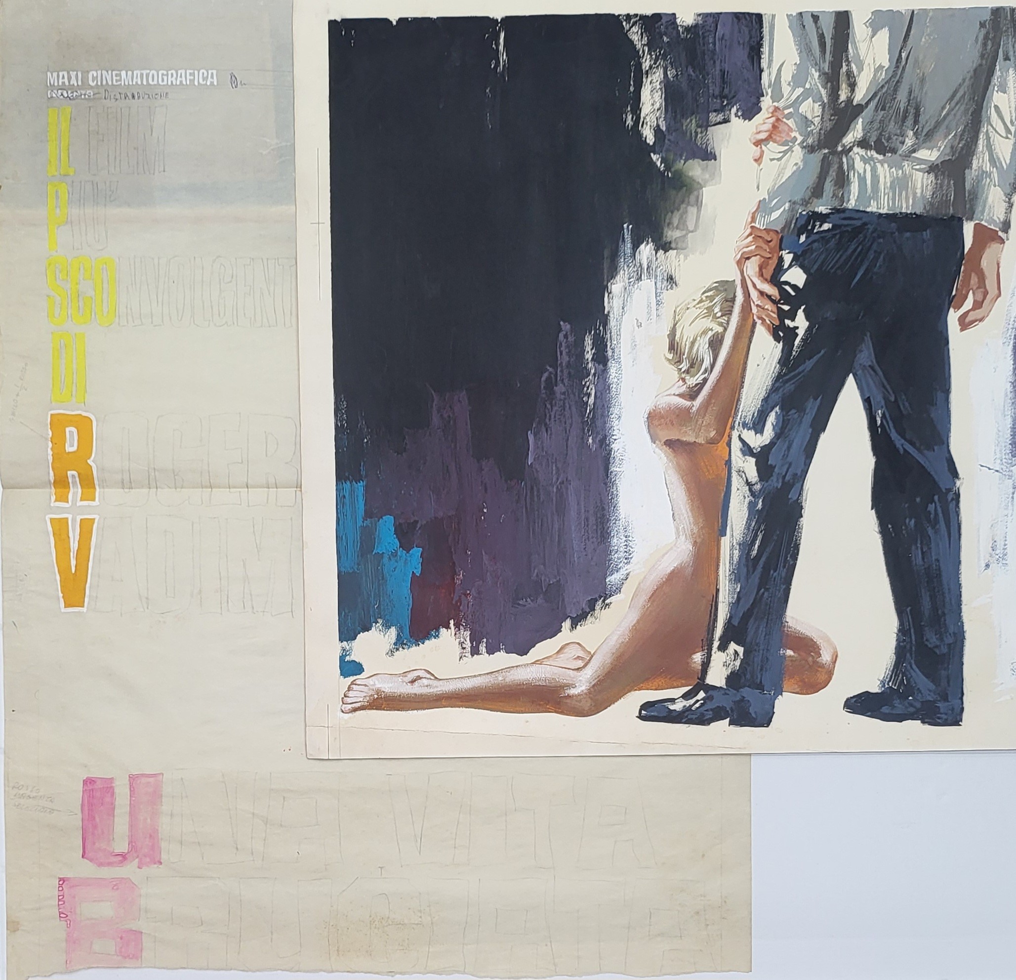 Crovato, Luciano (?) Bozzetto originale