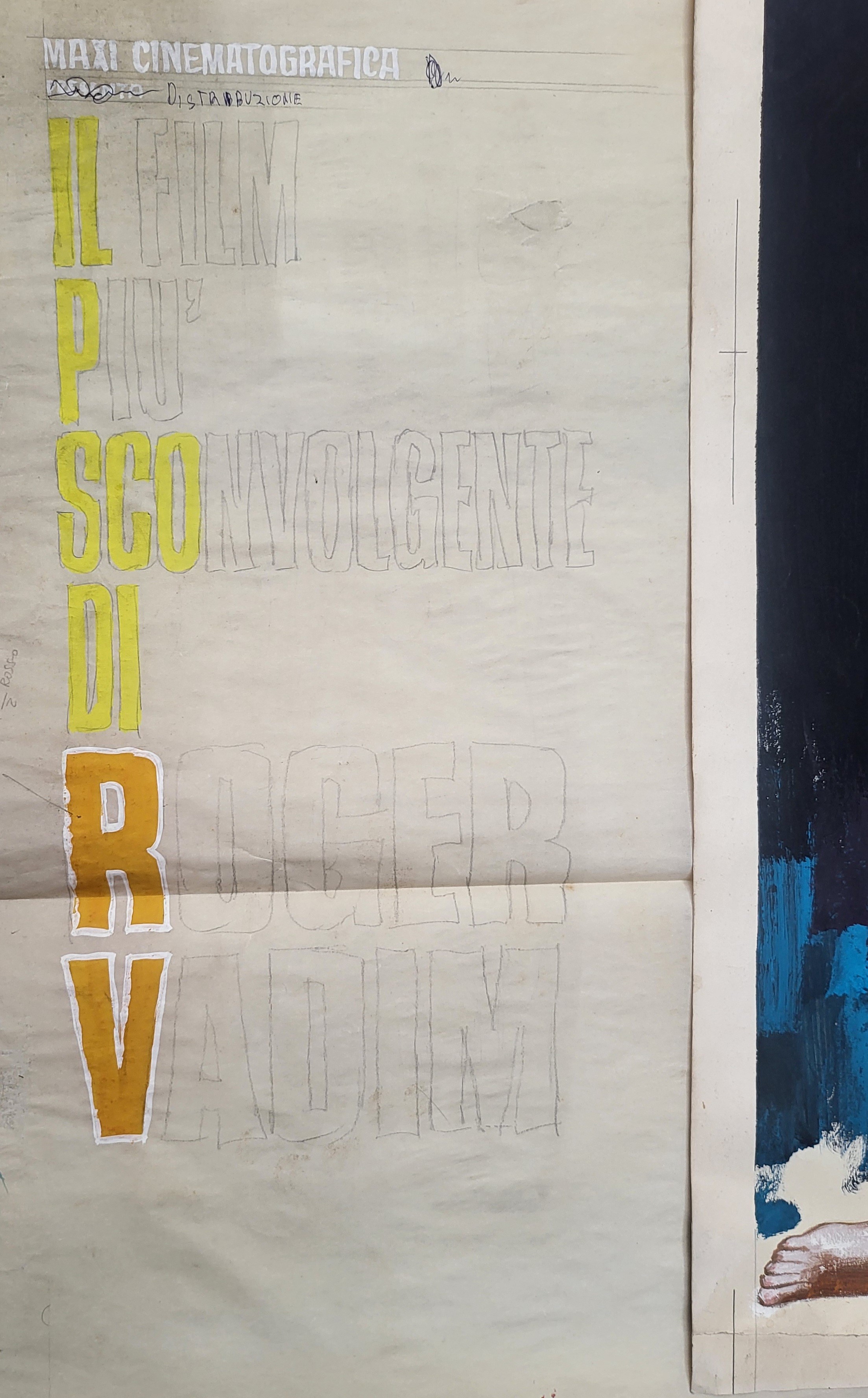 Crovato, Luciano (?) Bozzetto originale