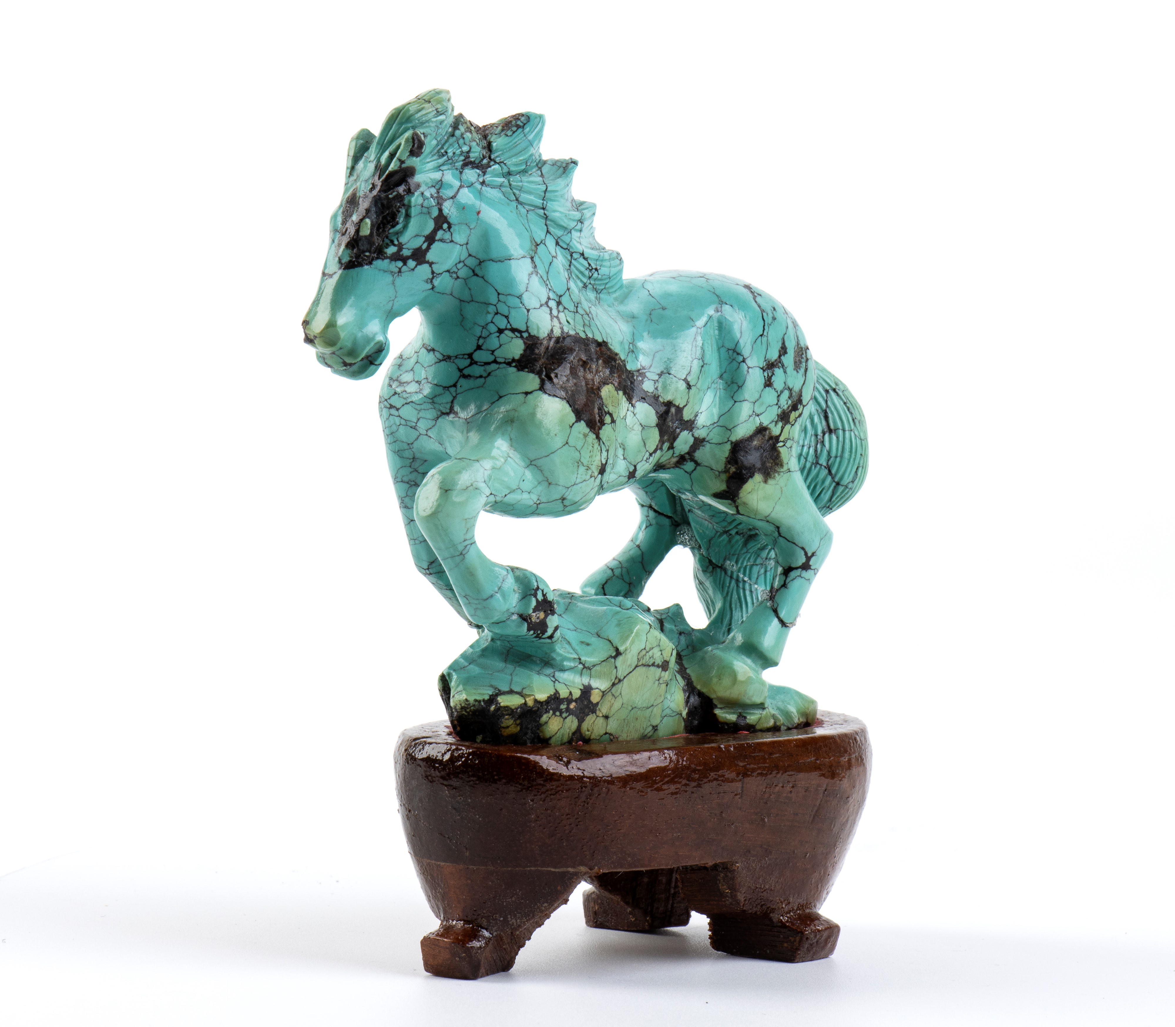 Due Piccole Sculture in Turchese