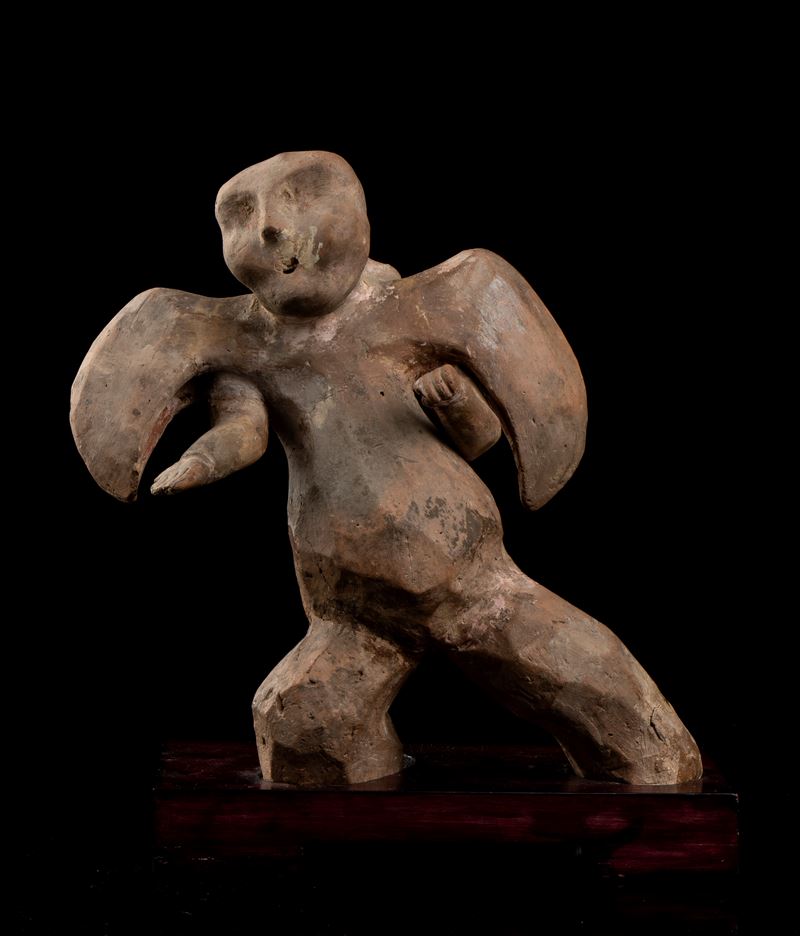 SCULTURA ANTROPOMORFA IN TERRACOTTA