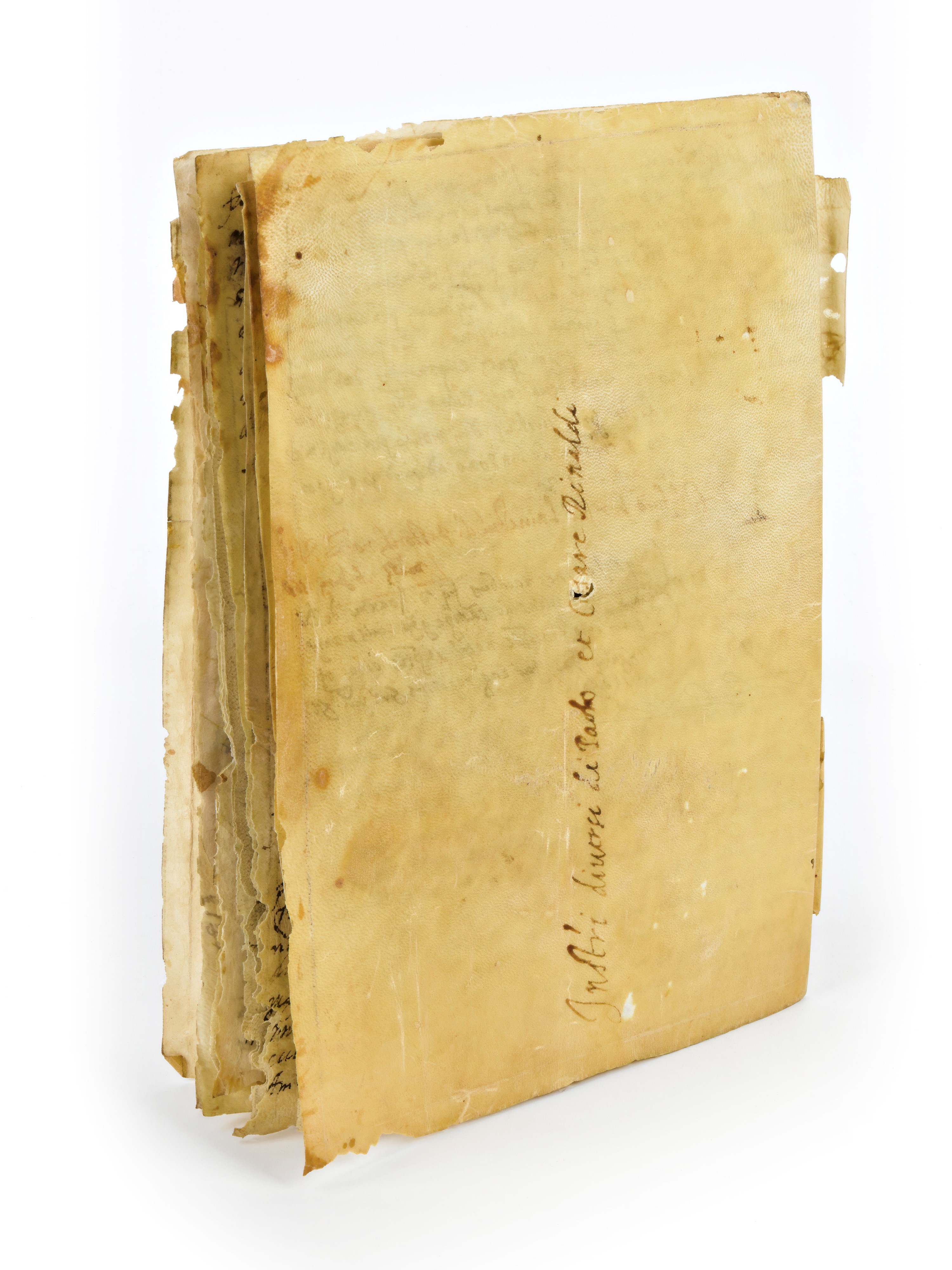 Manoscritto Notarile su Pergamena