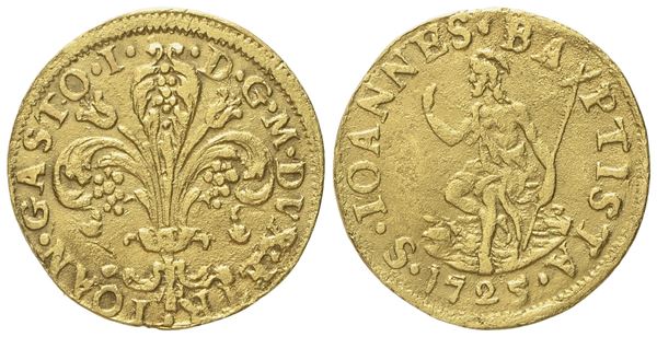 FIRENZE. Granducato di Toscana. Gian Gastone de' Medici (1723 - 1737). Fiorino 1725. Au (2,13 g; 19,8 mm)  - Auction Modern Coins - Bertolami Fine Art - Casa d'Aste