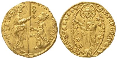 Venezia. Francesco Foscari (1423-1457). Ducato. Au (3,53 G; 21,2 MM)
